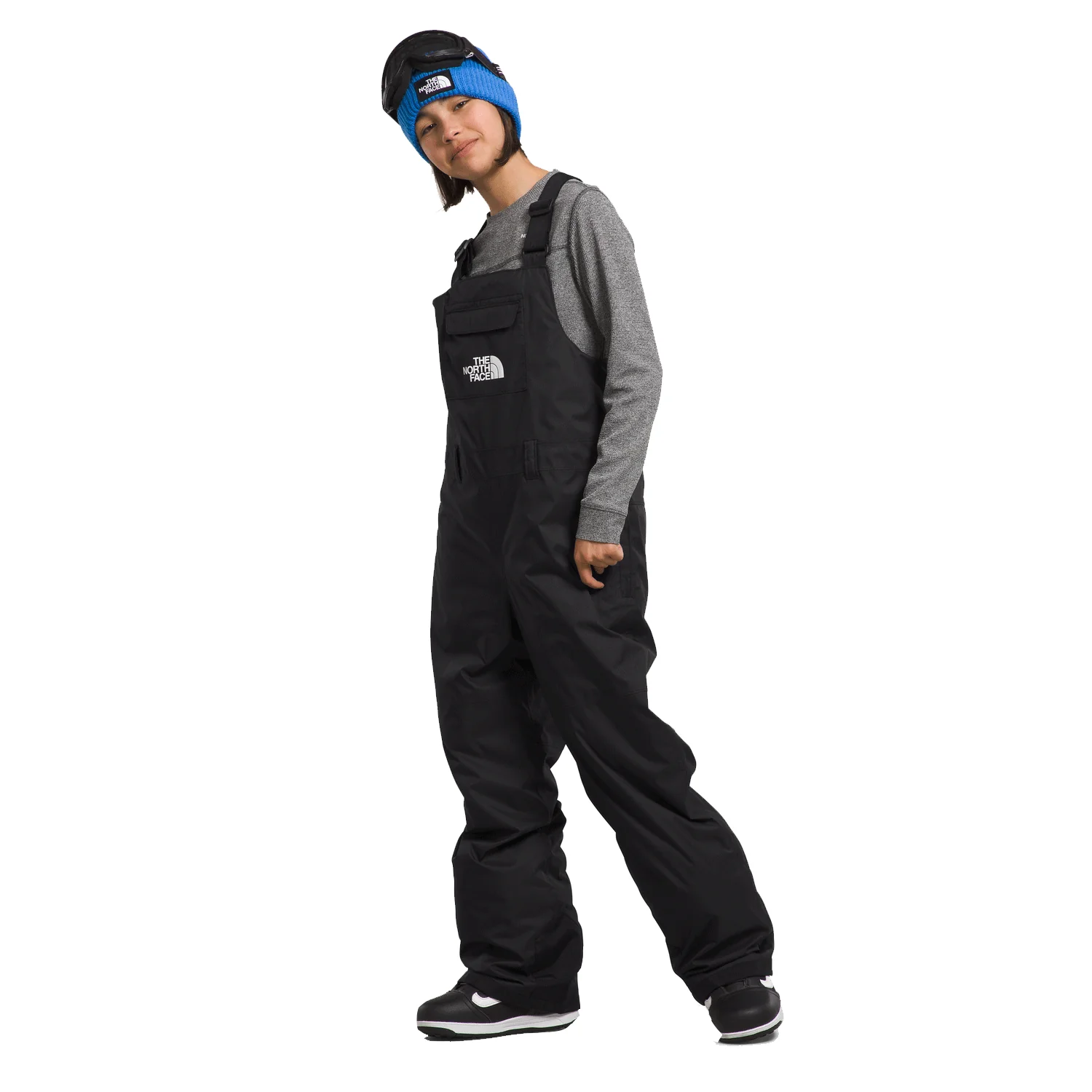 The North Face Youth Freedom Insulated Bib 2024 TNF Black - Image 3