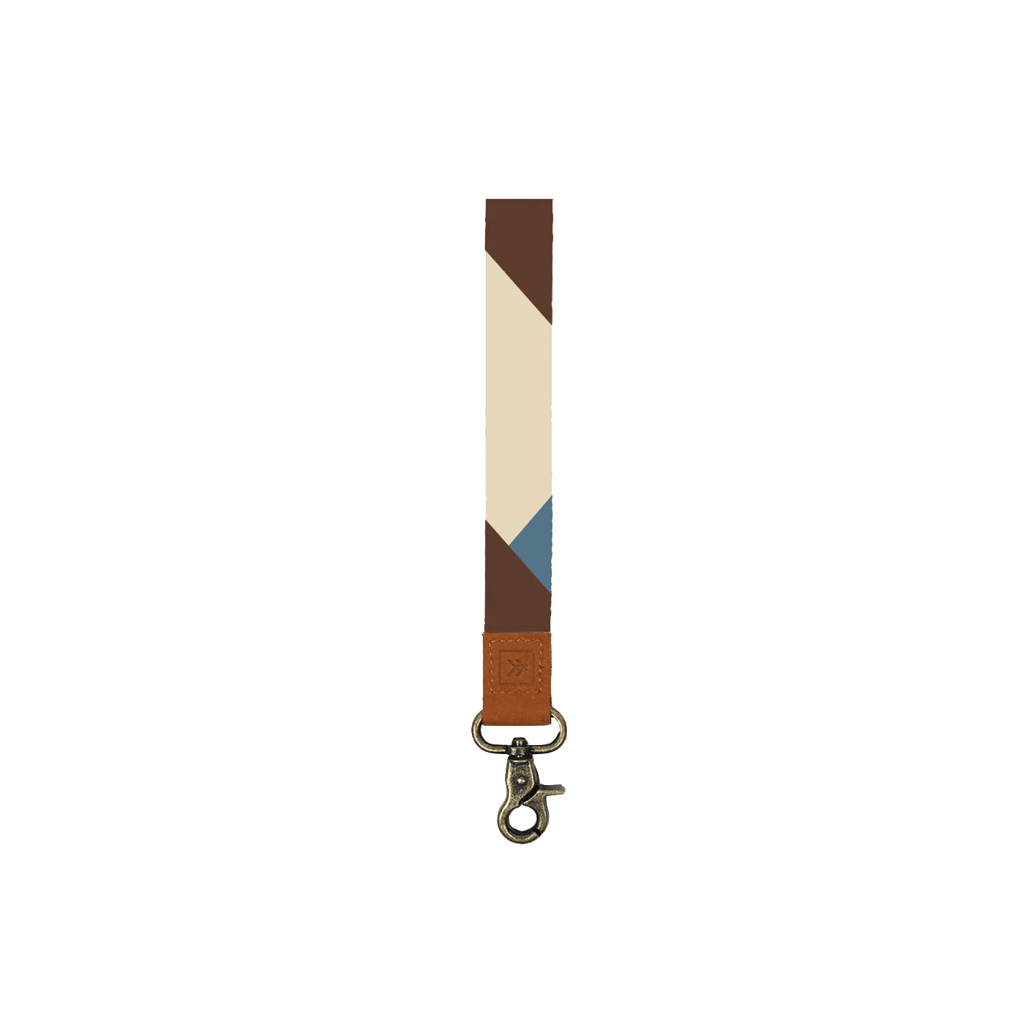 Thread Wrist Lanyard Fine Line Blue
