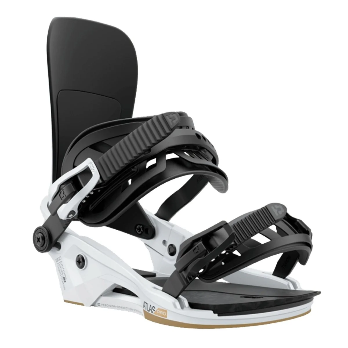 Union Atlas Pro Snowboard Bindings 2025 Metallic White - Image 2