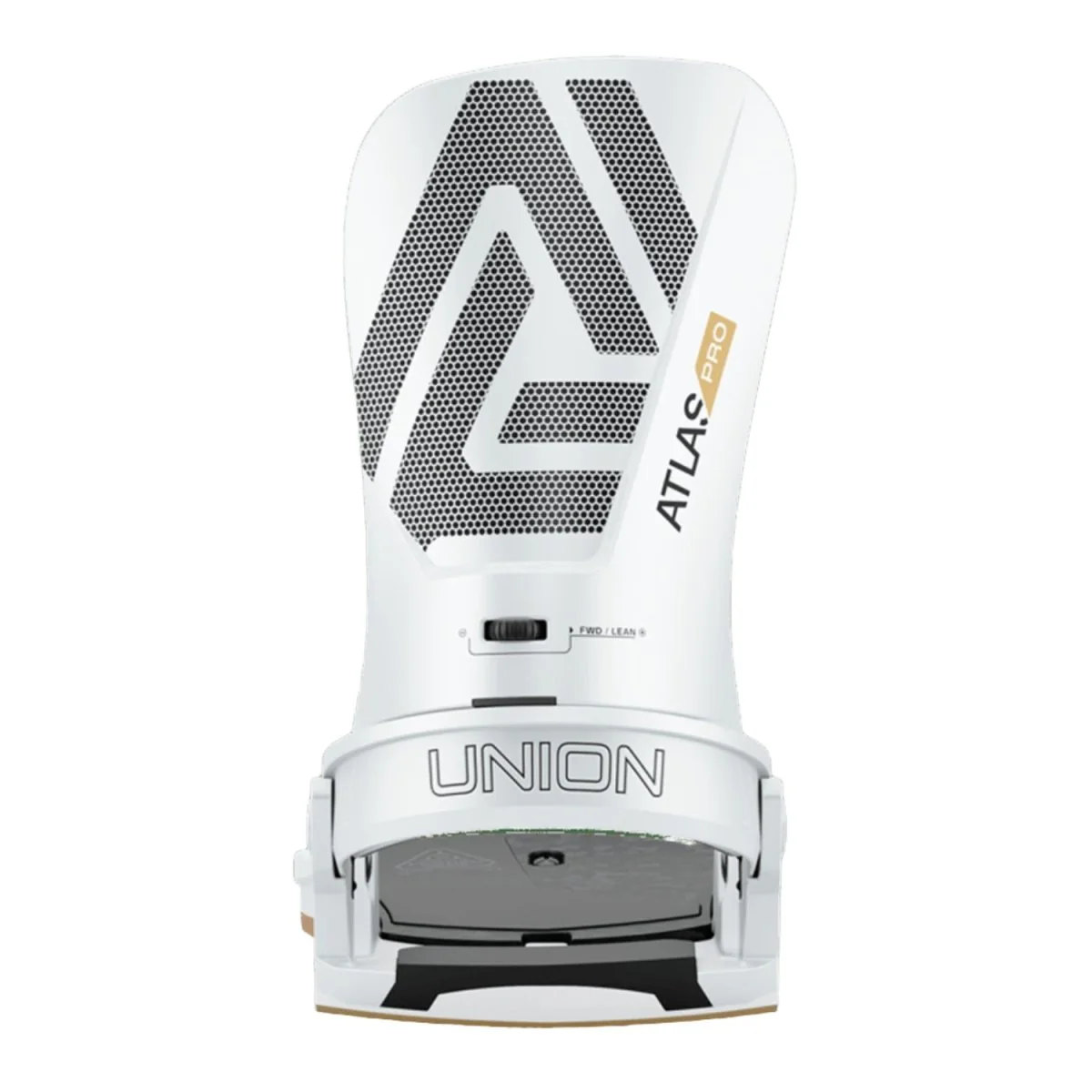 Union Atlas Pro Snowboard Bindings 2025 Metallic White - Image 3