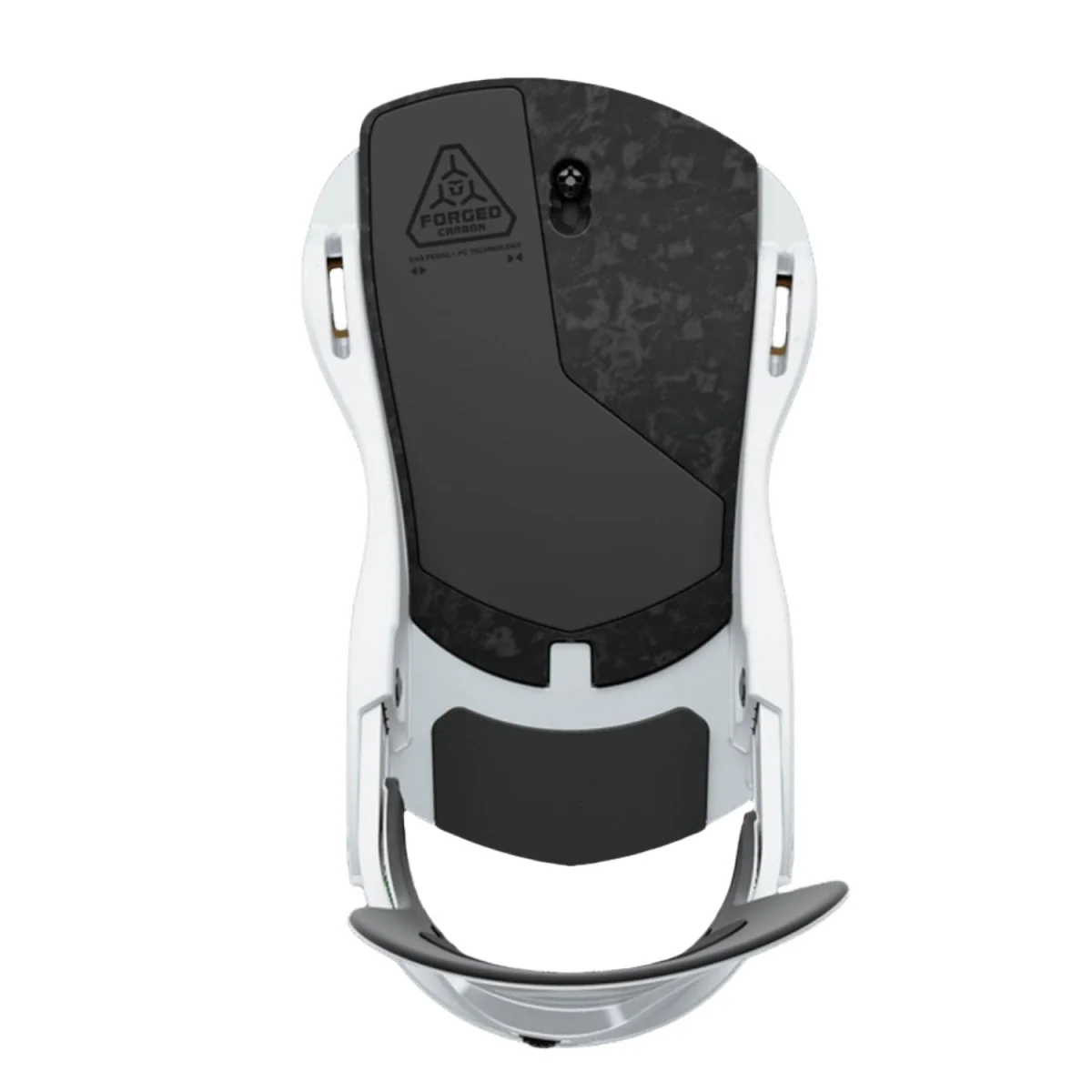 Union Atlas Pro Snowboard Bindings 2025 Metallic White - Image 4