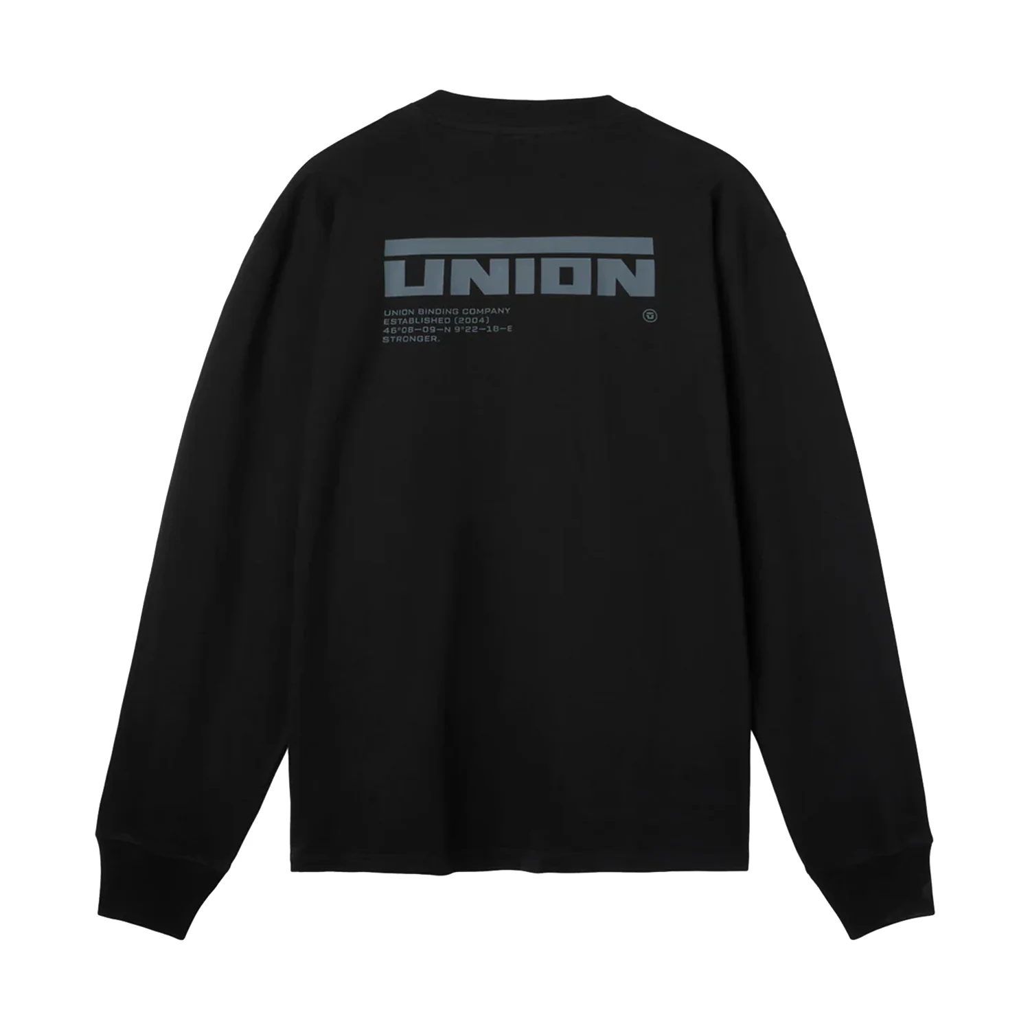 Union DDC L/S T-Shirt Black - Image 2