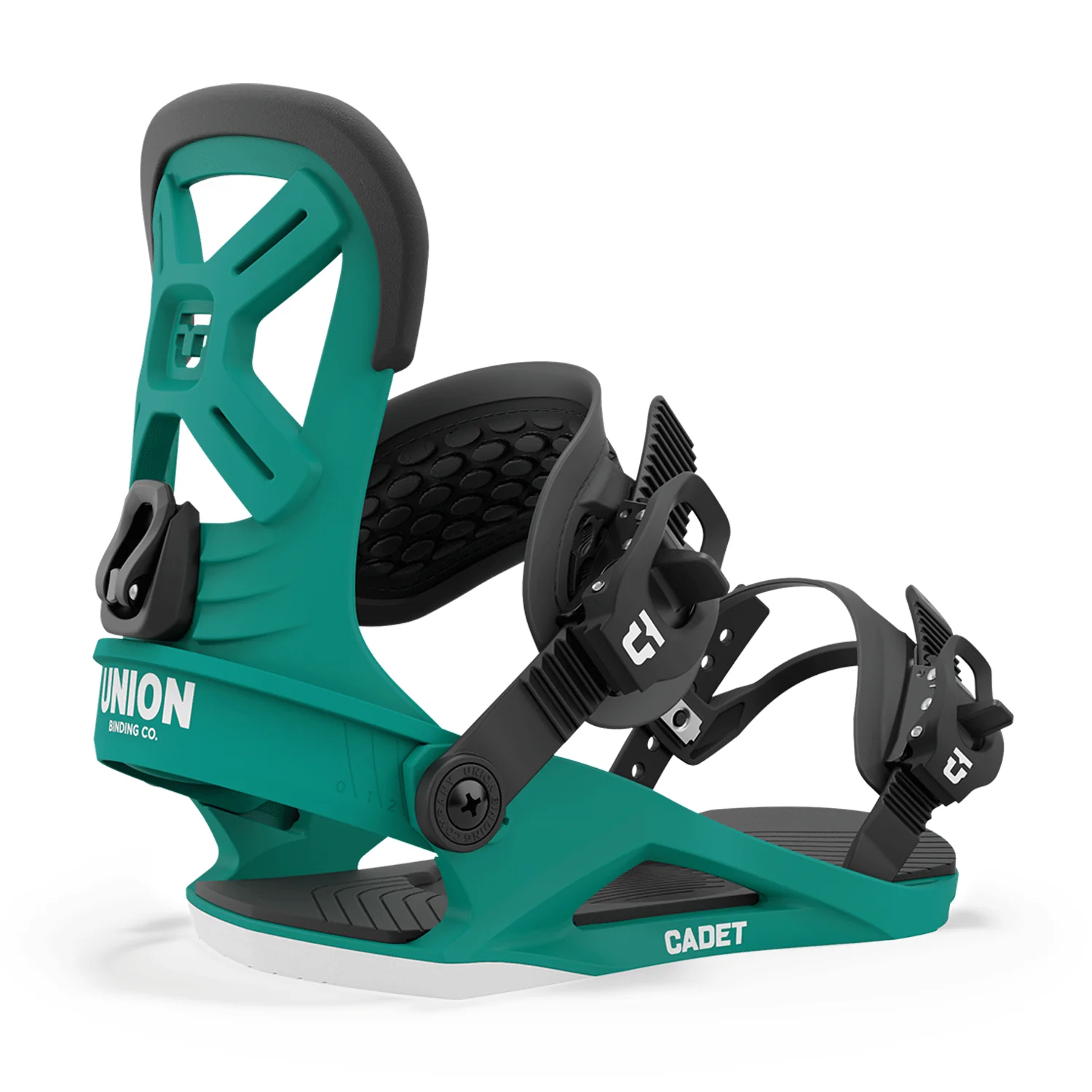 Union Kid's Cadet Snowboard Bindings 2024 Teal - Image 2