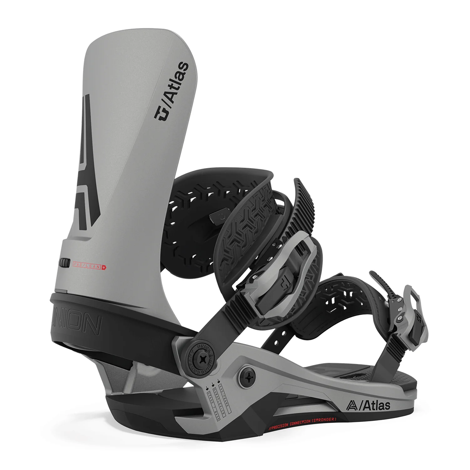 Union Men's Atlas Snowboard Bindings 2024 Metallic Silver - Image 2