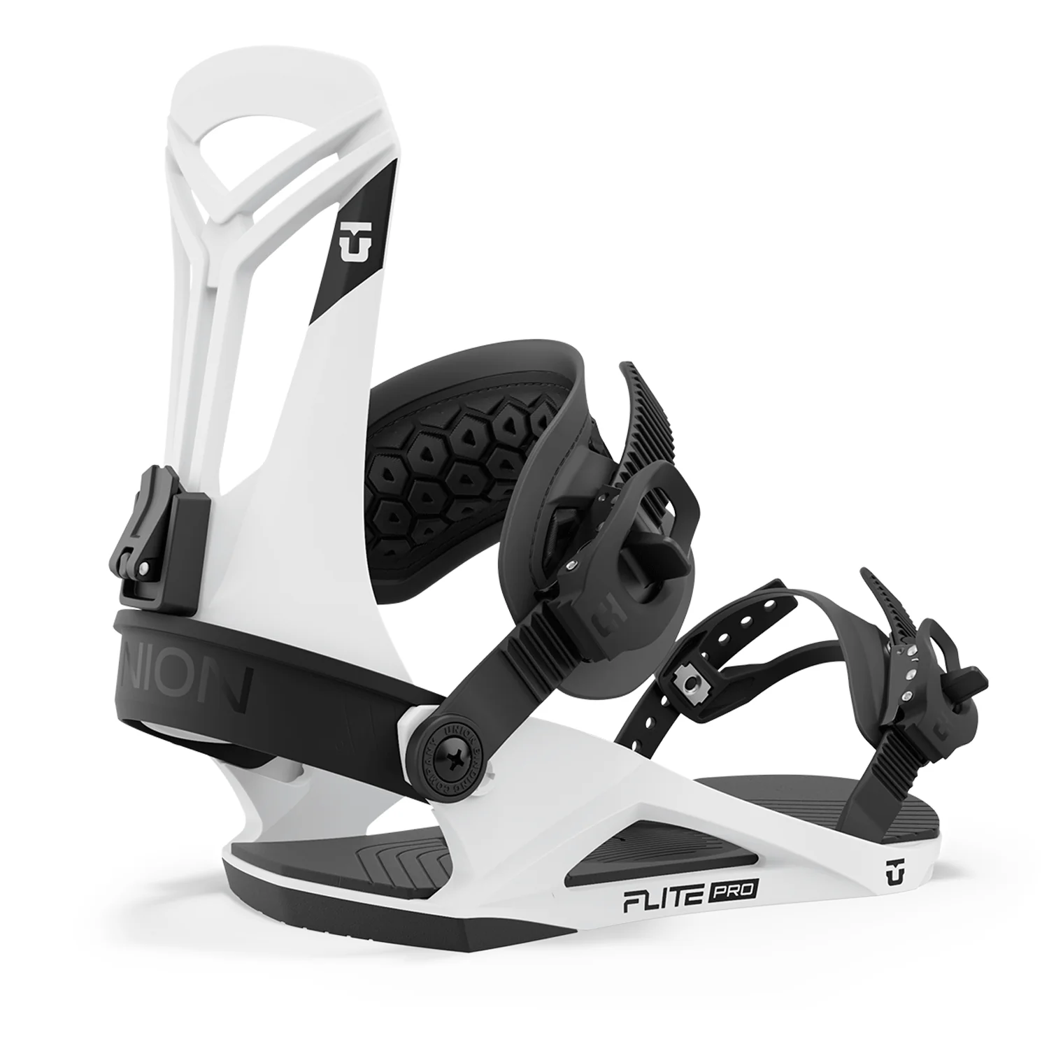 Union Men's Flite Pro Snowboard Bindings 2024 White - Image 2