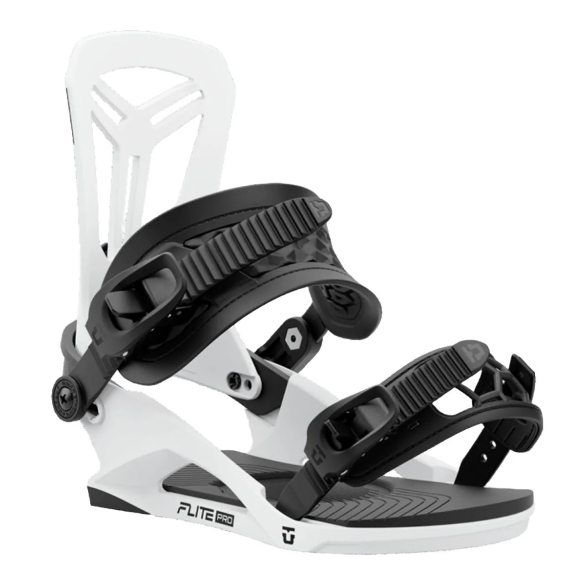 Union Men's Flite Pro Snowboard Bindings 2025 White - Image 2