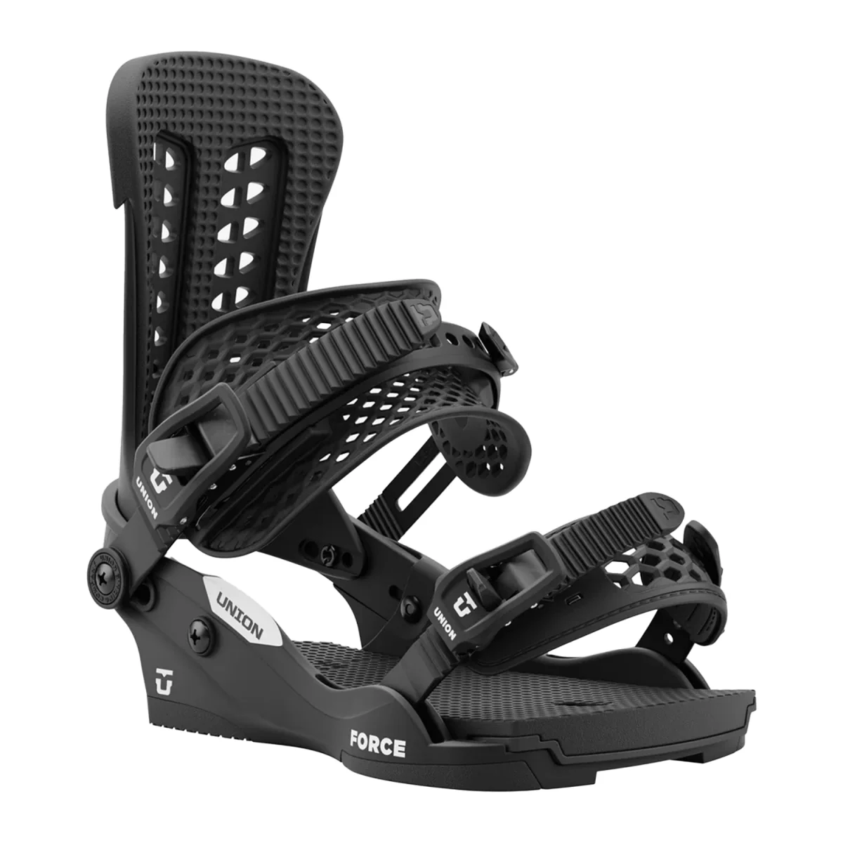 Union Men's Force Classic Snowboard Bindings 2025 Black - Image 2