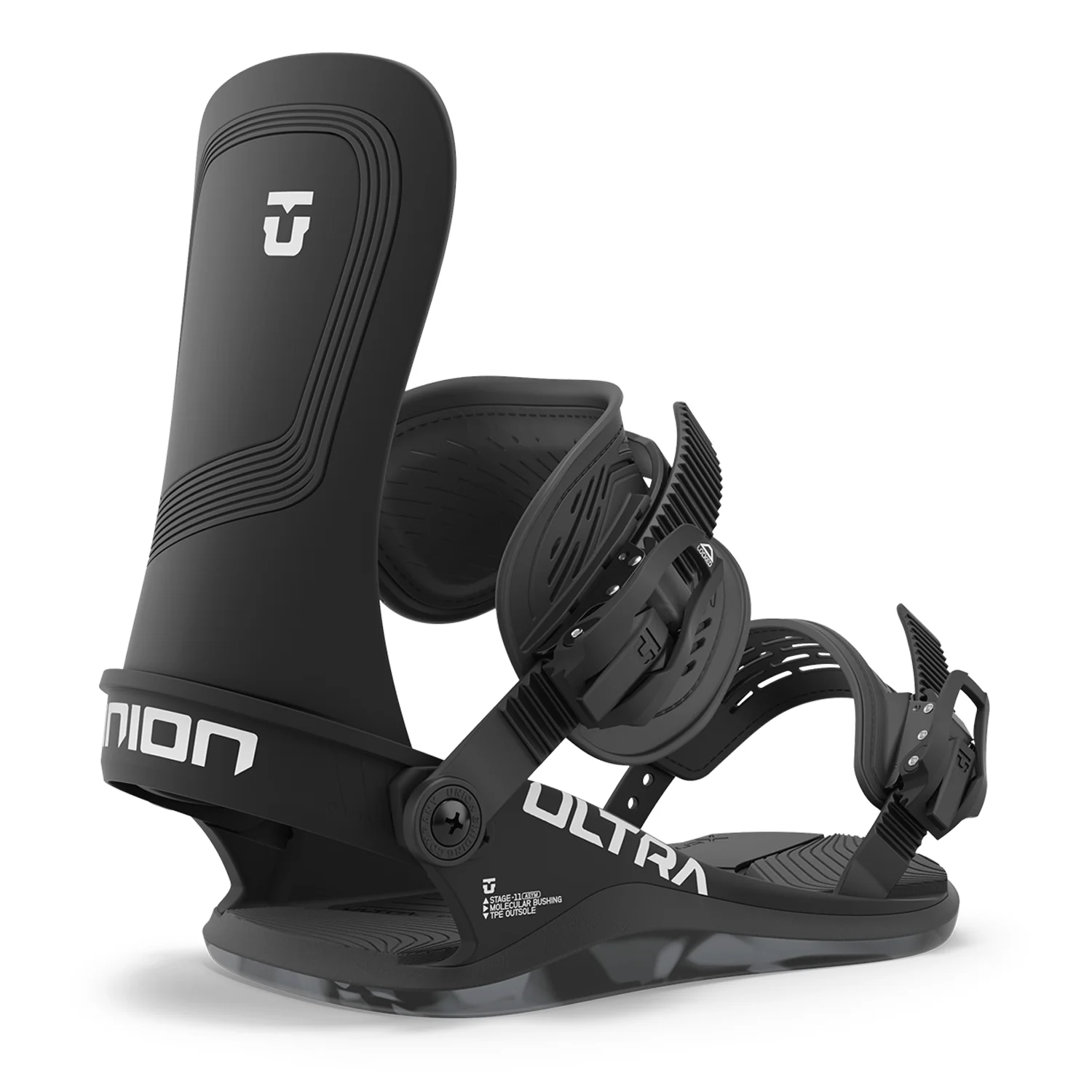 Union Men's Ultra Snowboard Bindings 2024 Black - Image 2