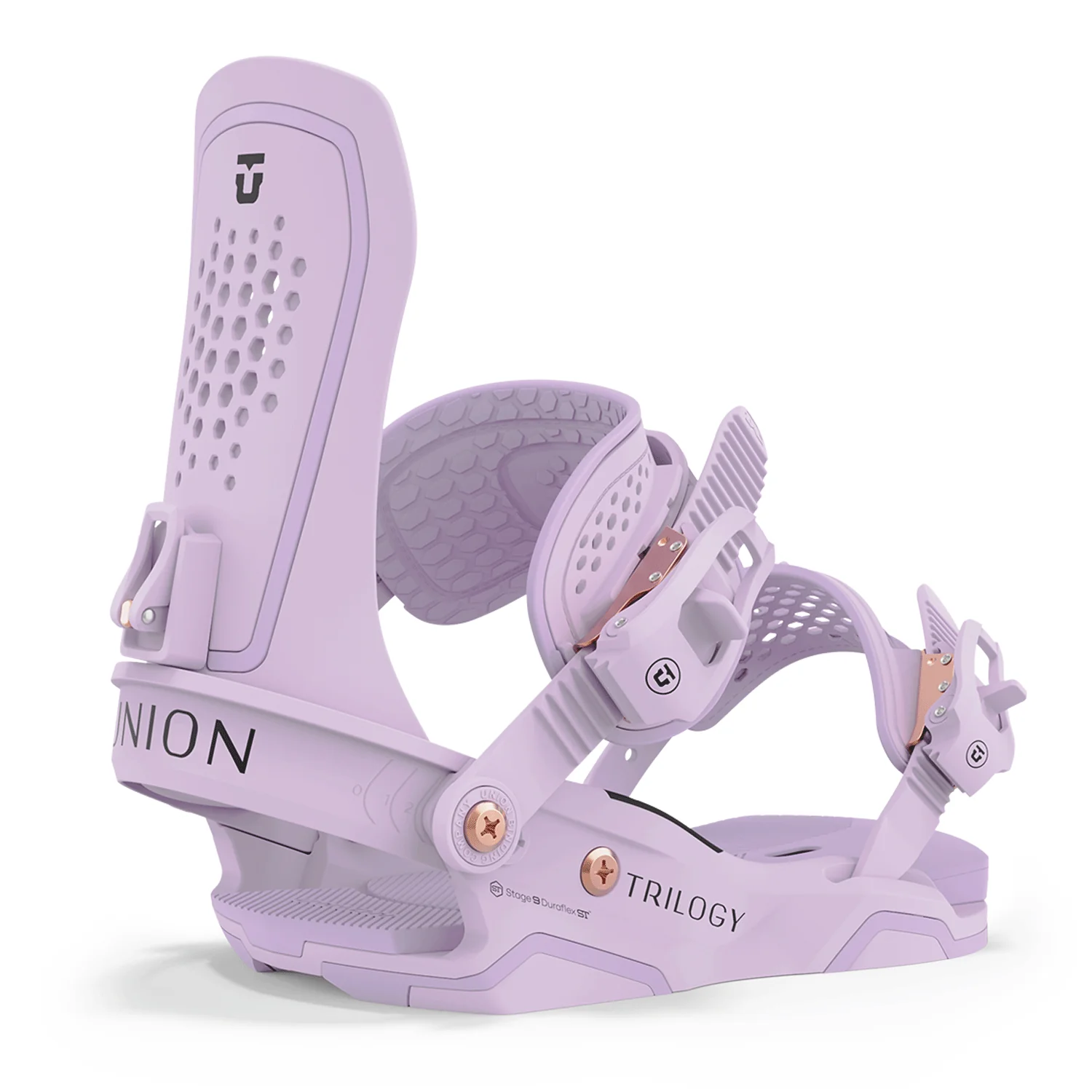 Union Women's Trilogy Snowboard Bindings 2024 Lilac - Image 2