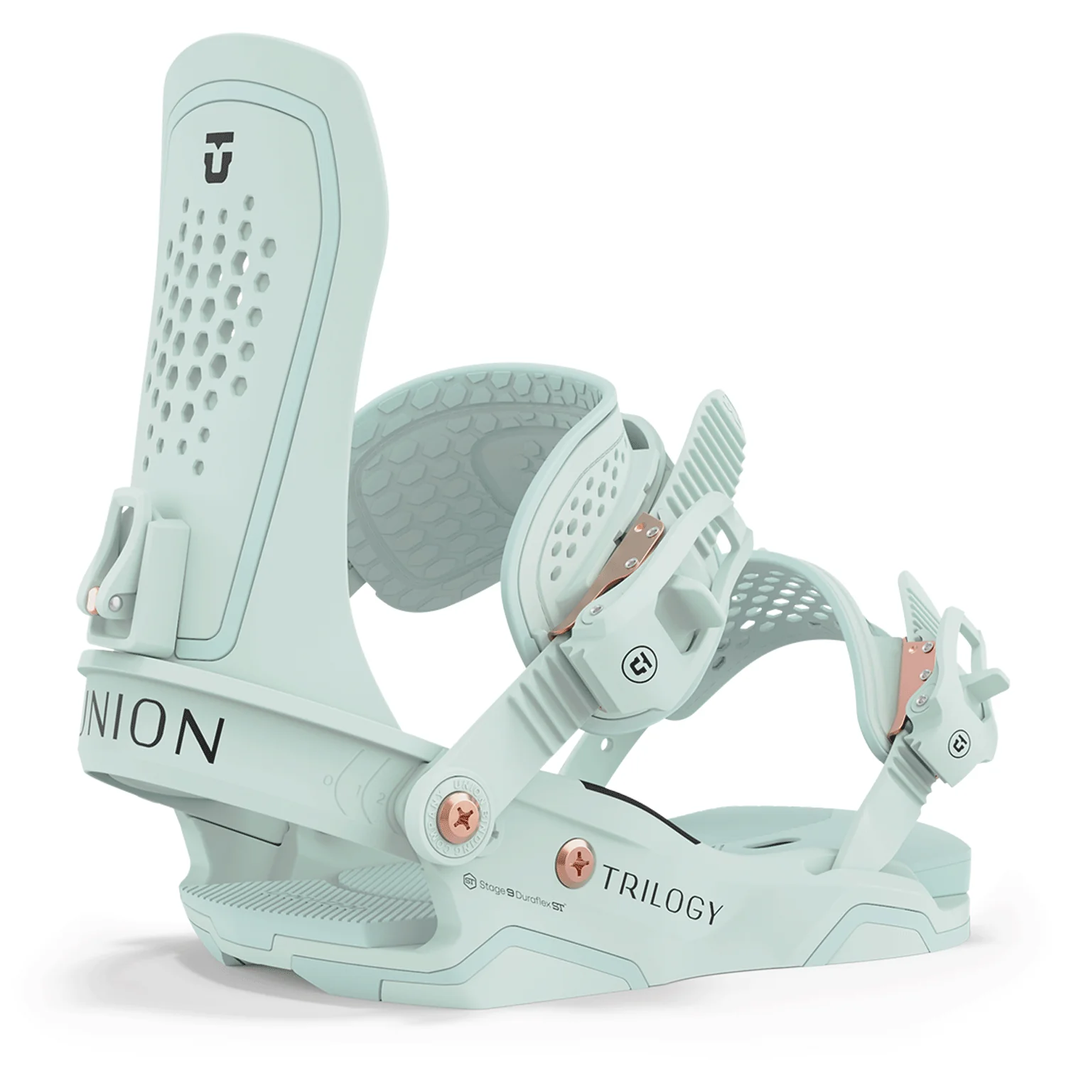 Union Women's Trilogy Snowboard Bindings 2024 Seafoam Green - Image 2