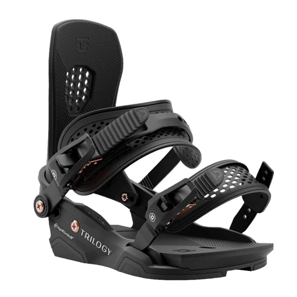 Union Women's Trilogy Snowboard Bindings 2025 Black - Image 2