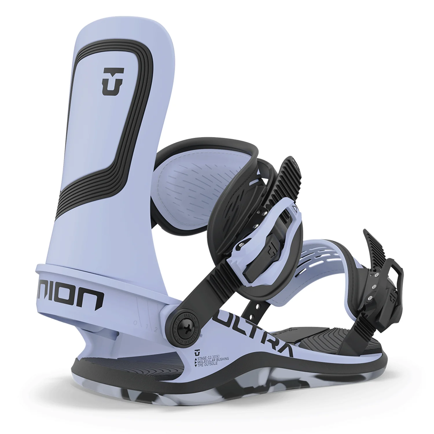 Union Women's Ultra Snowboard Bindings 2024 Pale Blue - Image 2