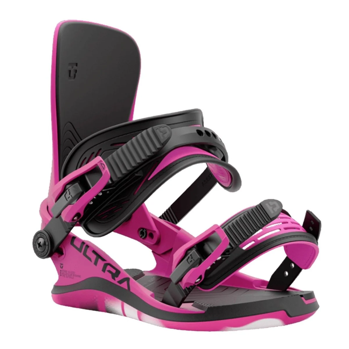 Union Women's Ultra Snowboard Bindings 2025 Hot Pink - Image 2