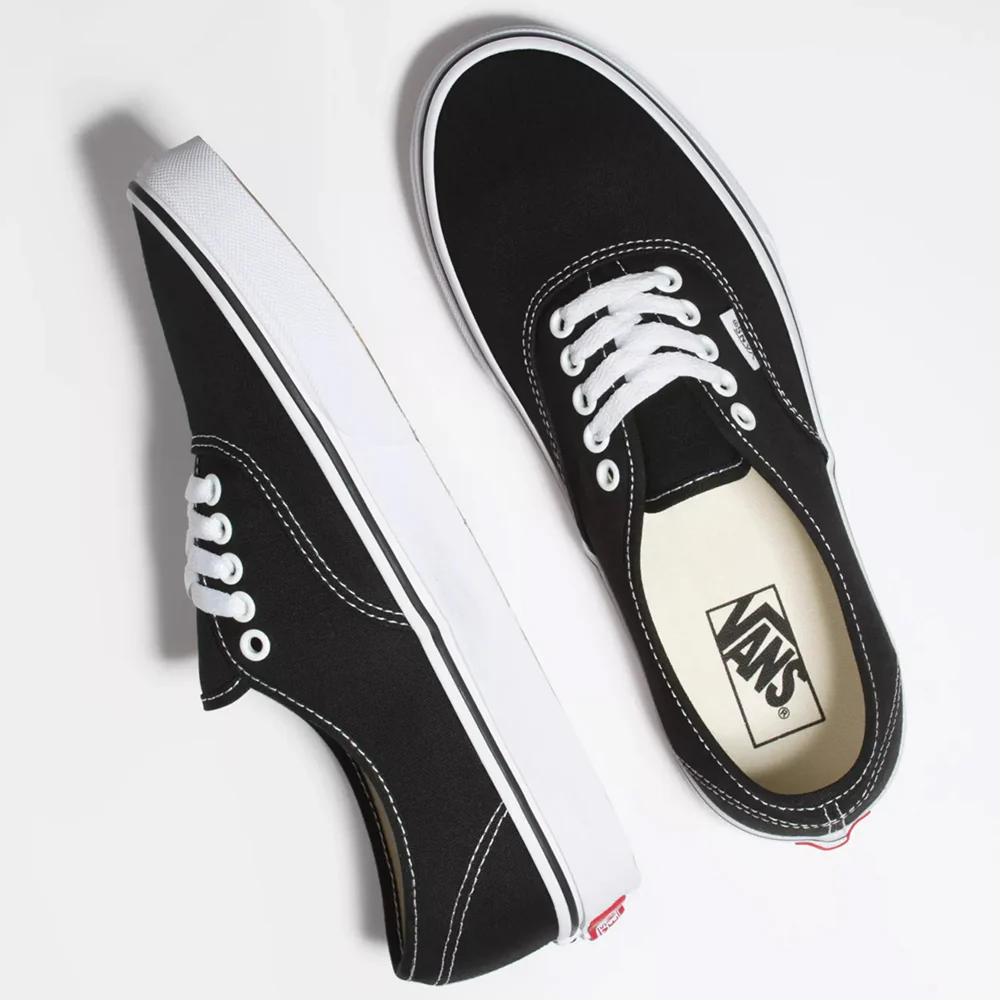 Vans Authentic Shoe Black - Image 4
