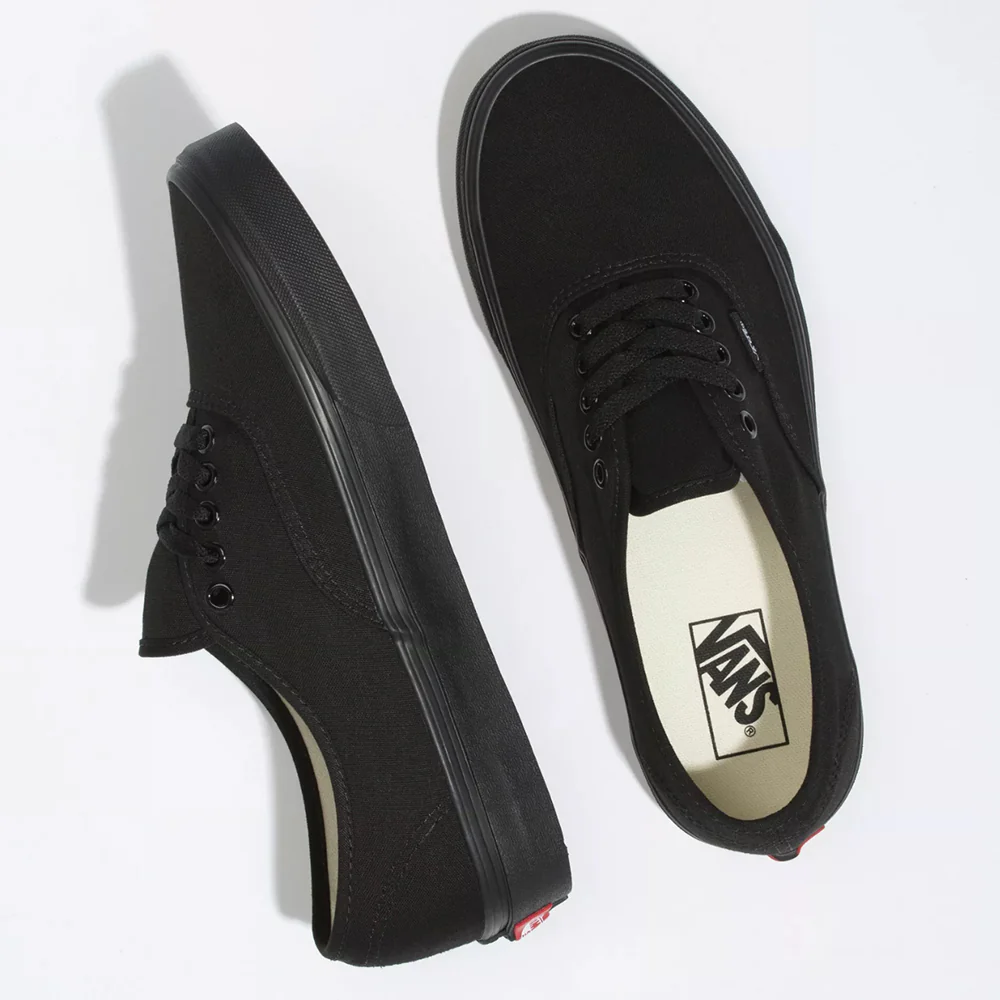 Vans Authentic Shoe Black/Black - Image 4