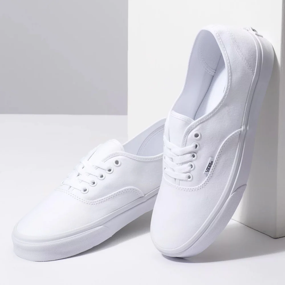 Vans Authentic Shoe True White - Image 4