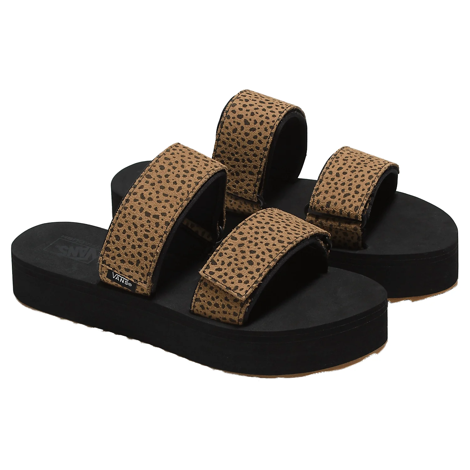 Vans Cayucas Slide Mega Platform Sandal Brown/Black - Image 2