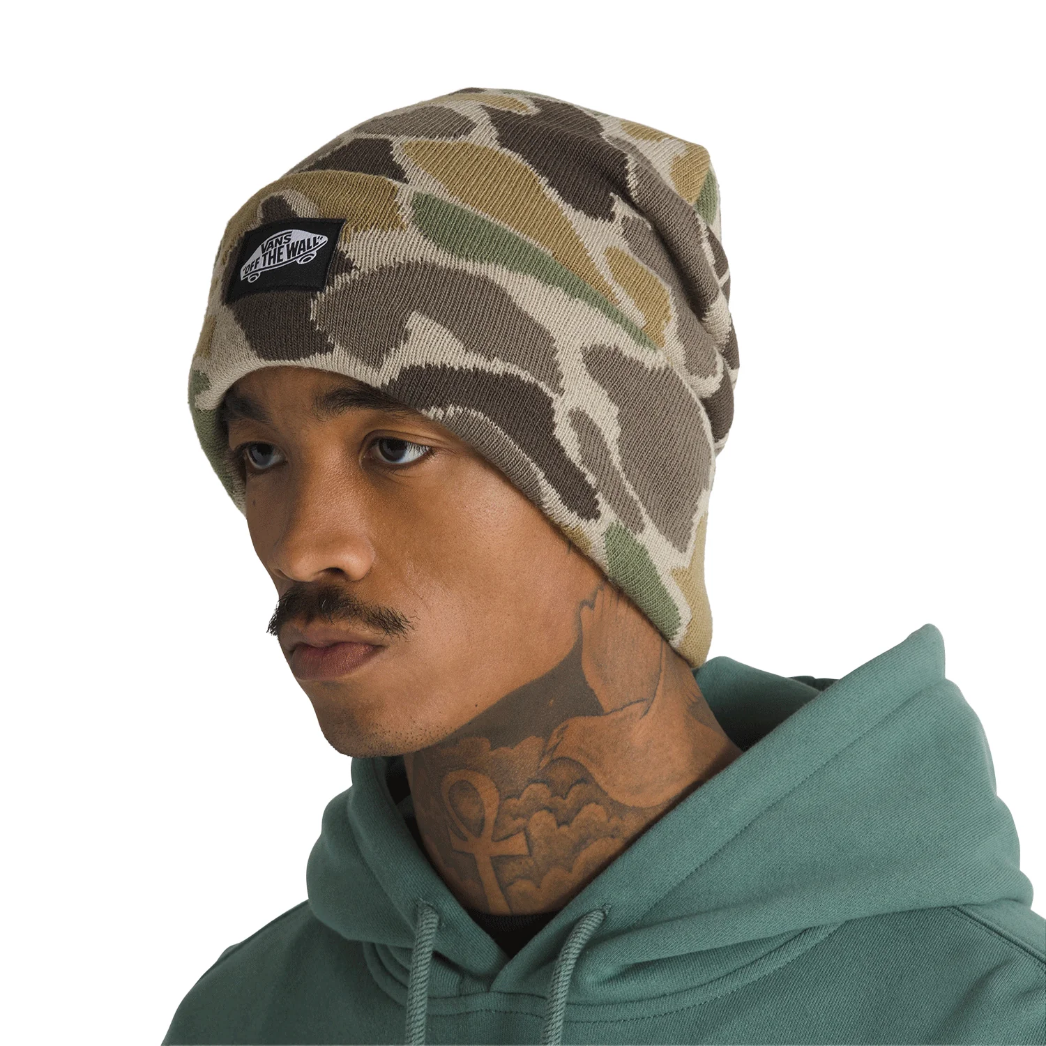 Vans Classic Tall Cuff Beanie Bungee Cord/Turkish Coffee - Image 2