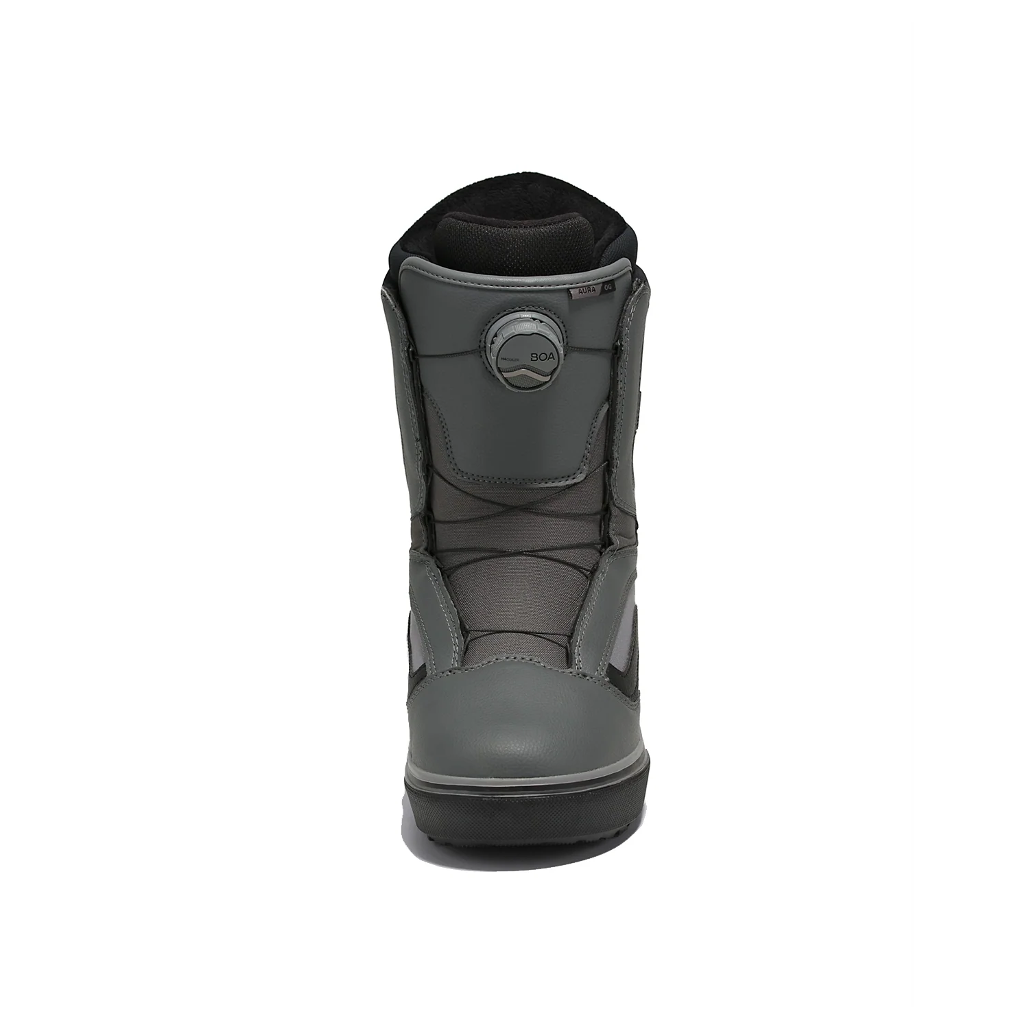 Vans Men's Aura OG Snowboard Boots 2024 Pewter/Black - Image 2