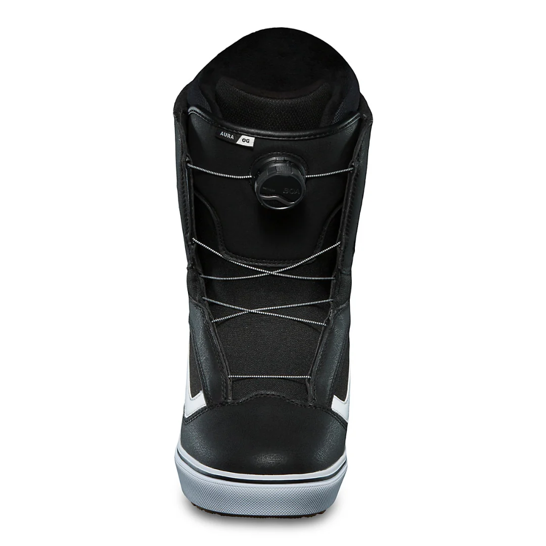 Vans Men's Aura OG Snowboard Boots 2026 Black/White - Image 4