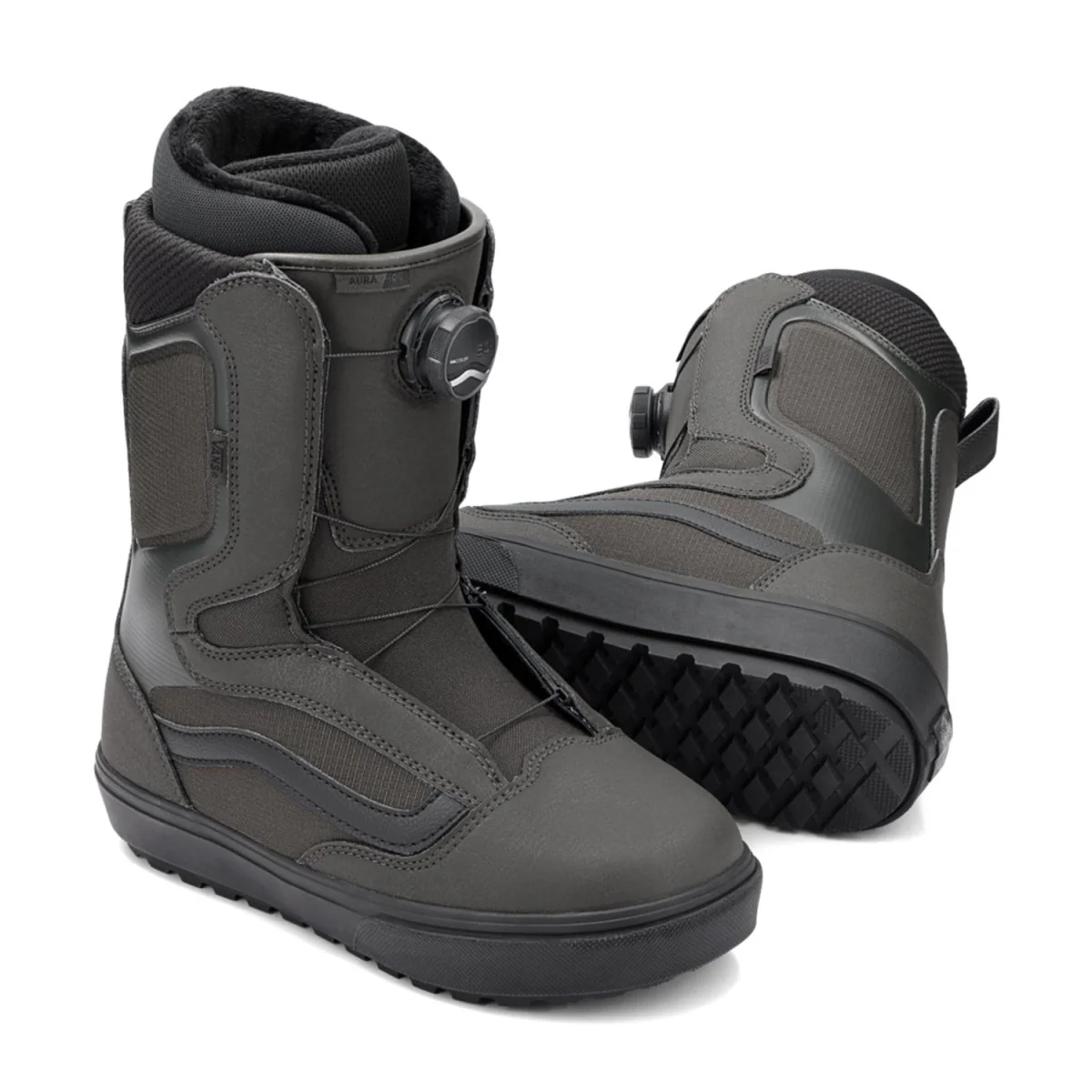 Vans Men's Aura OG Snowboard Boots 2026 Faded Black - Image 3