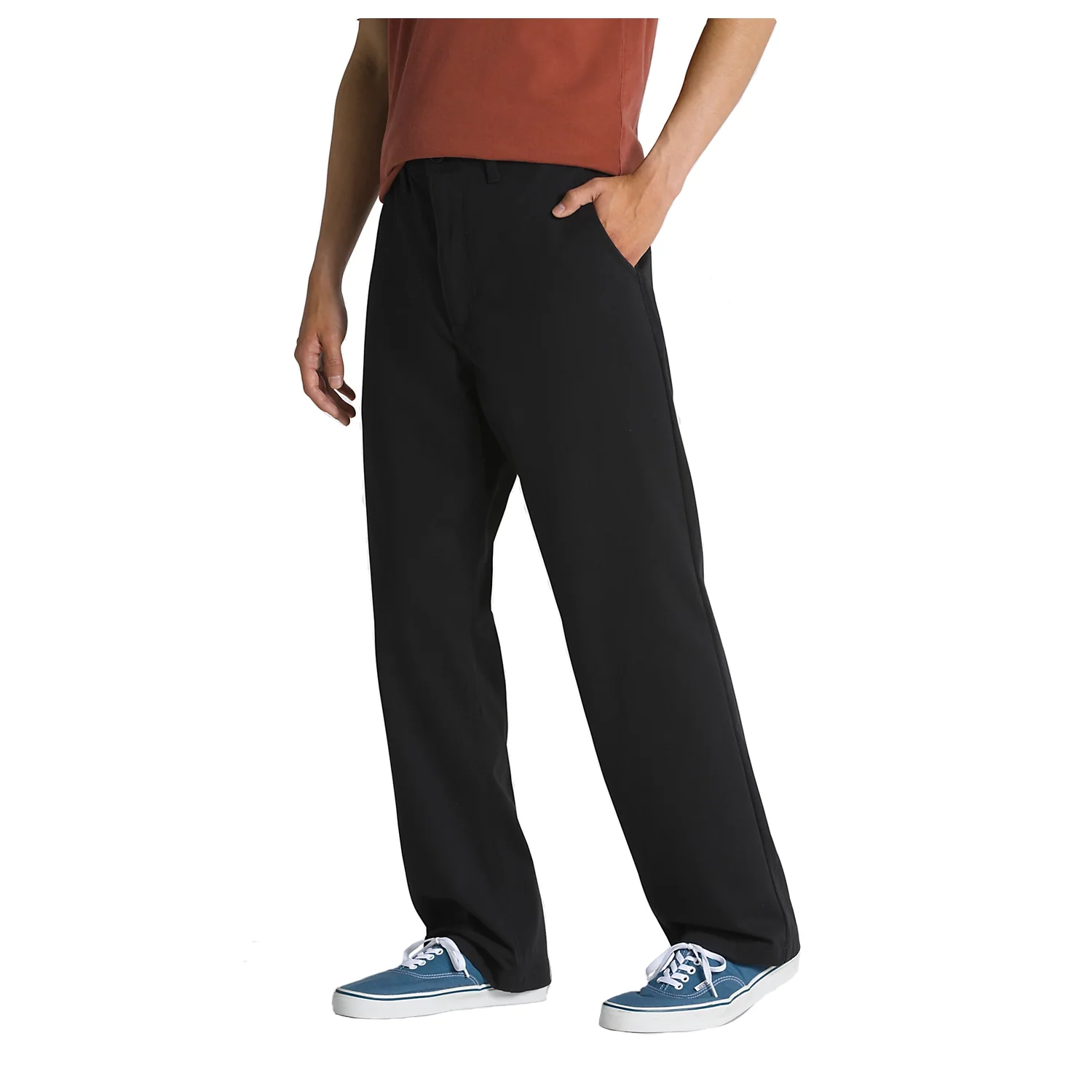 Vans Men's Authentic Chino Baggy Pant Black - Image 3