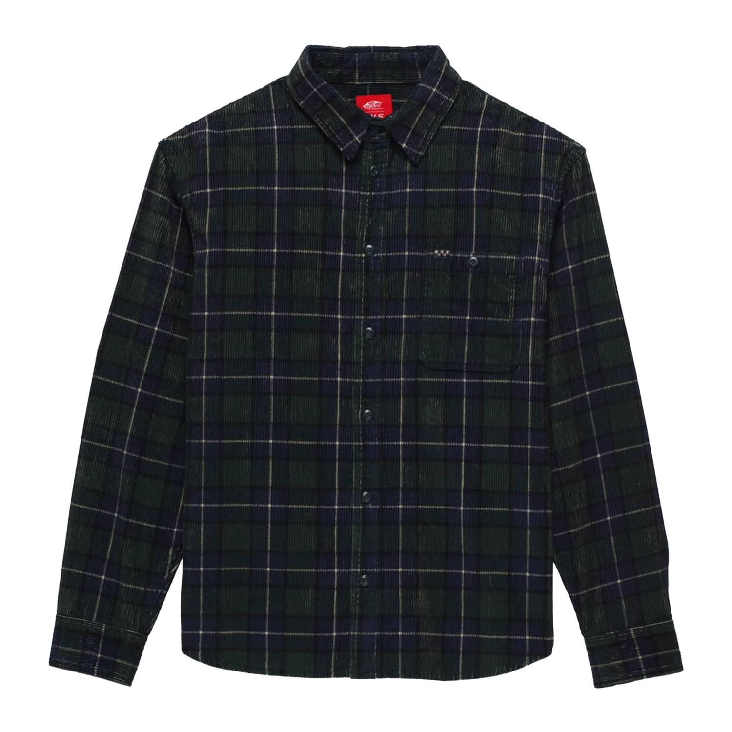 Vans Men's Ave L/S Woven Shirt Scarab - Image 4