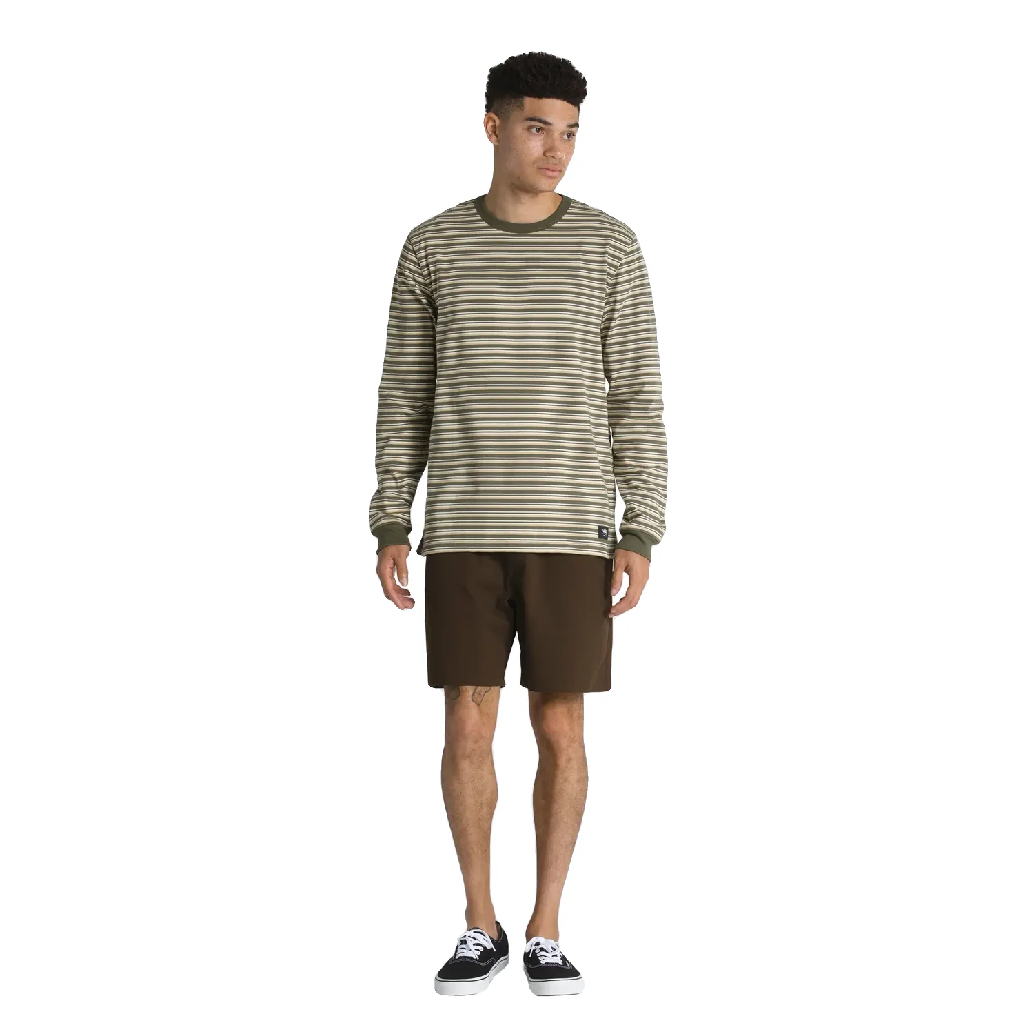 Vans Men's Awbrey II Sweater Grape Leaf/Taos Taupe - Image 2