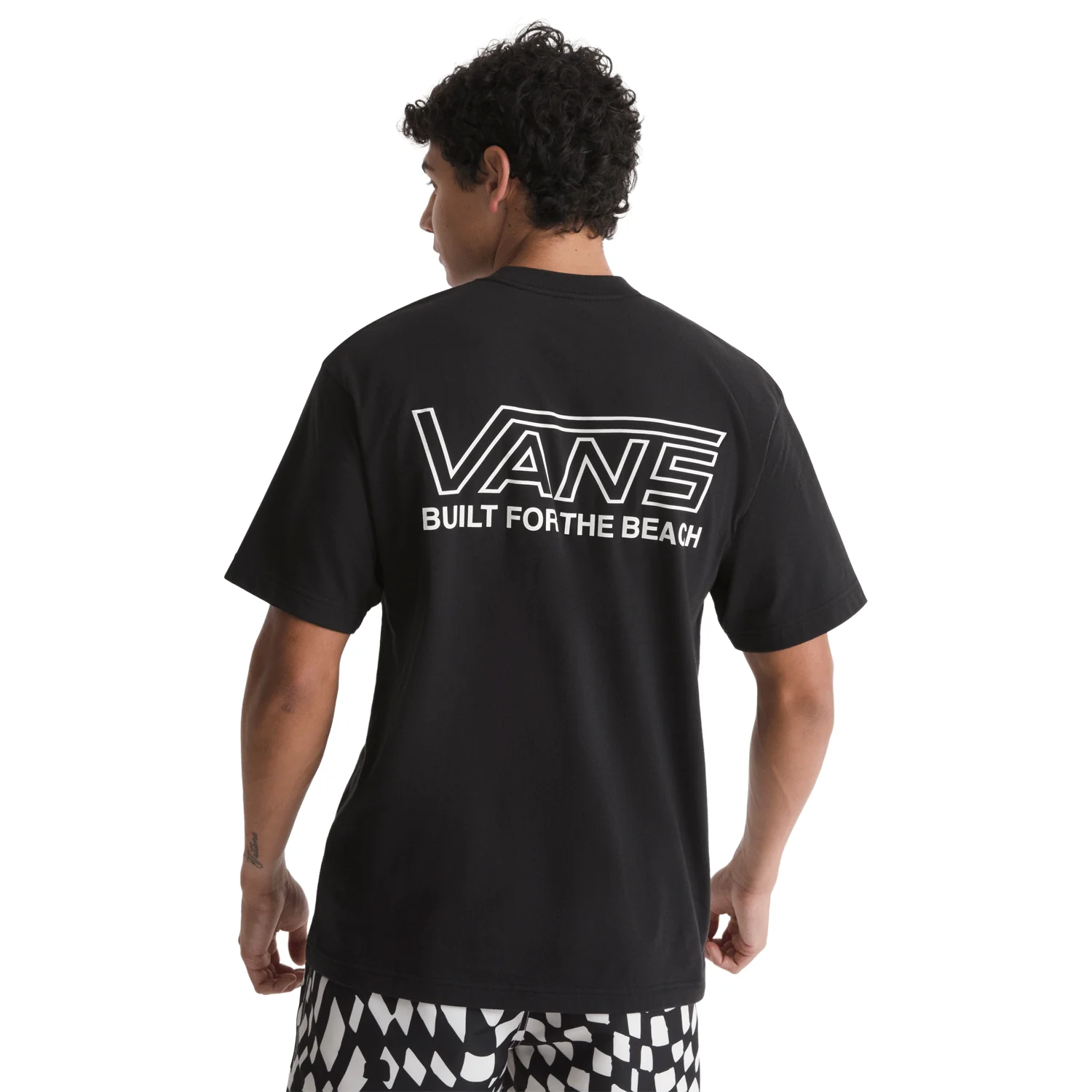 Vans Men's Buckled S/S T-Shirt Black - Image 2