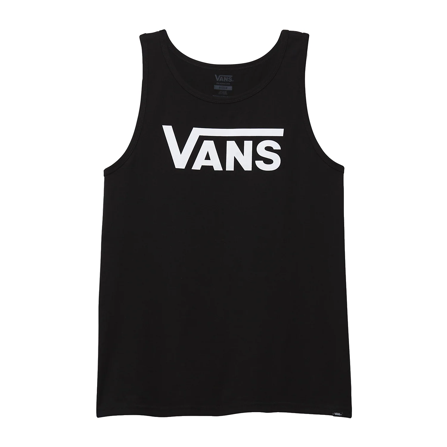 Vans Men's Classic Tank Black/White - Image 3