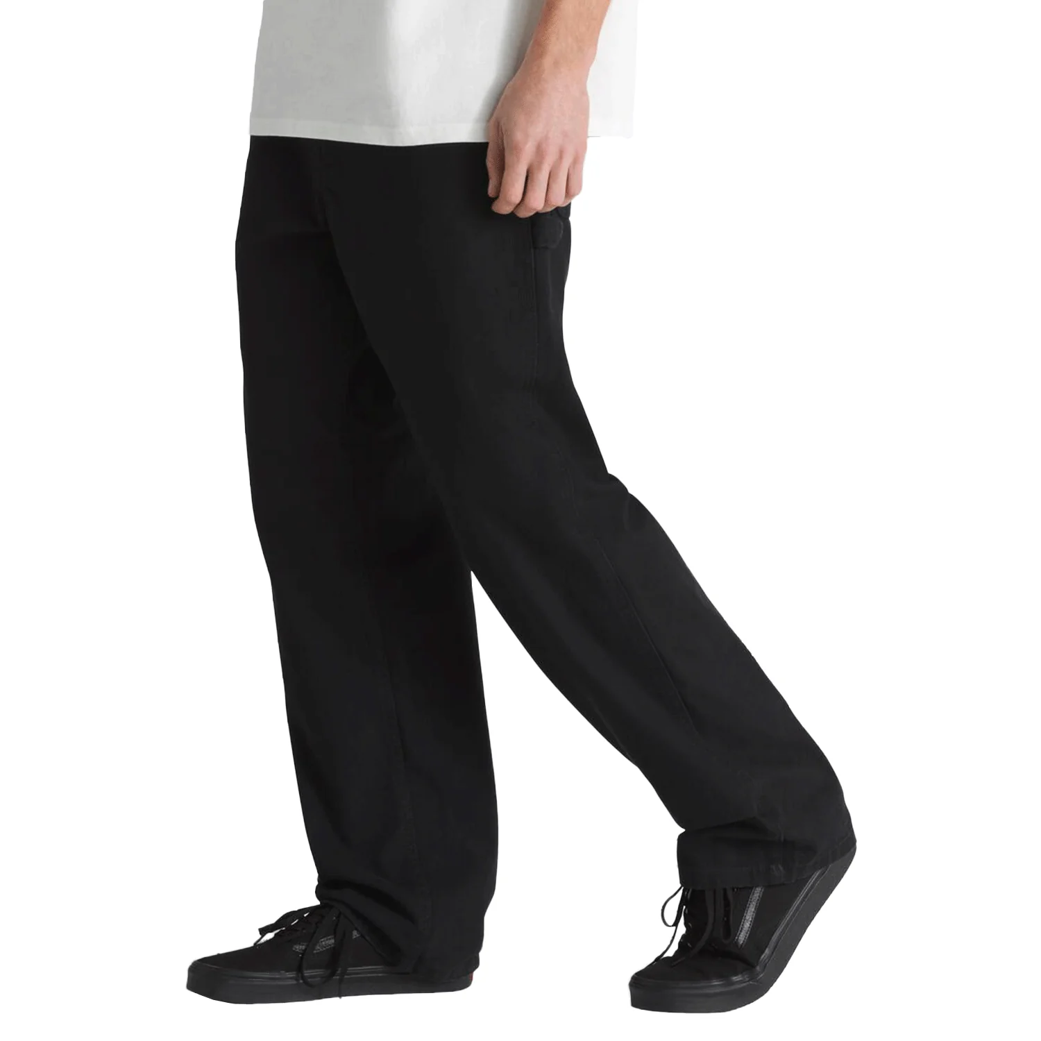 Vans Men's Drill Chore Carpenter Vintage Wash Pant Black - Image 3