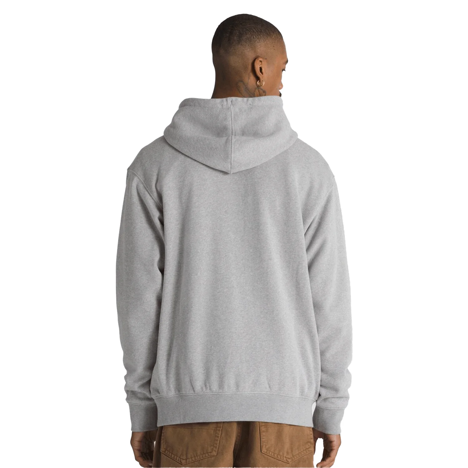 Vans Men's Global Line Loose Pull Over Sweater Cement Heather - Image 2