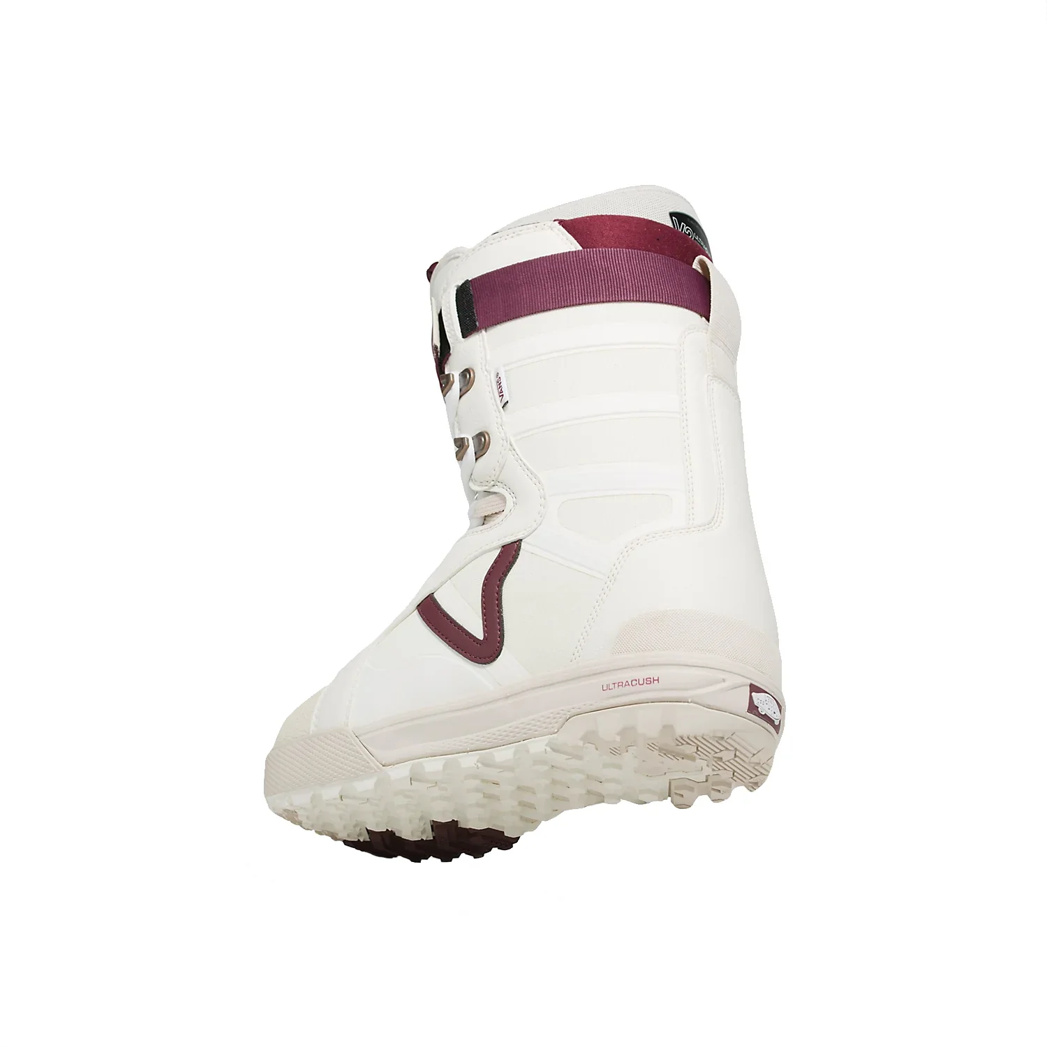 Vans Men's Hi-Standard Pro x Benny Urban Snowboard Boots 2024 Marshmallow/Burgundy - Image 5