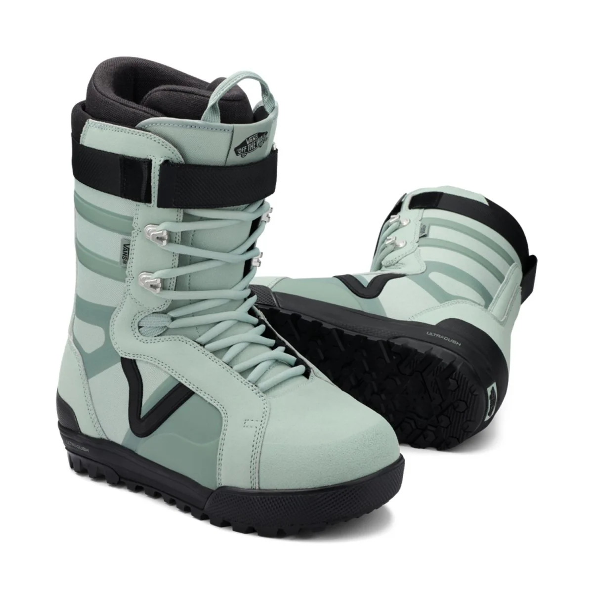 Vans Men's Hi-Standard Pro Snowboard Boots 2026 30th Anniversary Gray Olive - Image 3