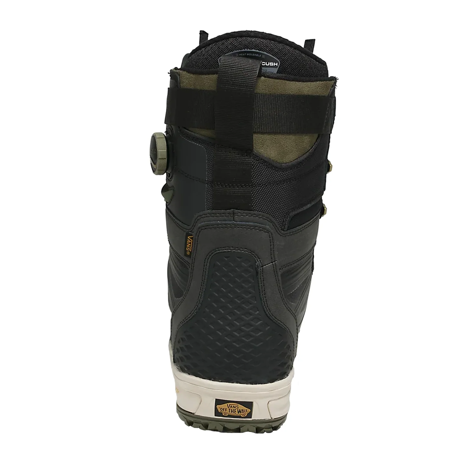Vans Men's Infuse Snowboard Boots 2024 Paisley Suede Black/Olive - Image 4