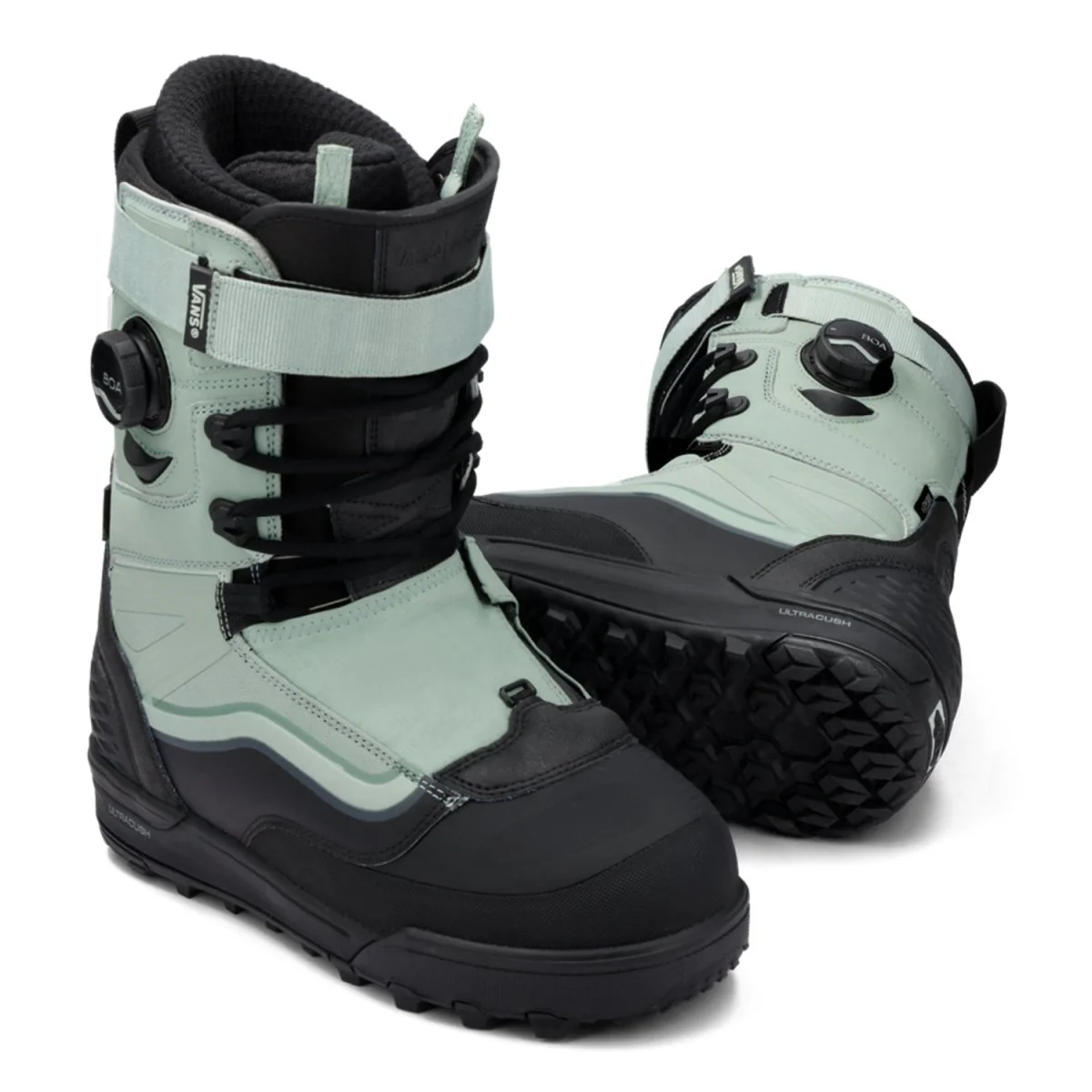 Vans Men's Infuse Snowboard Boots 2026 30th Anniversary Gray Olive - Image 3
