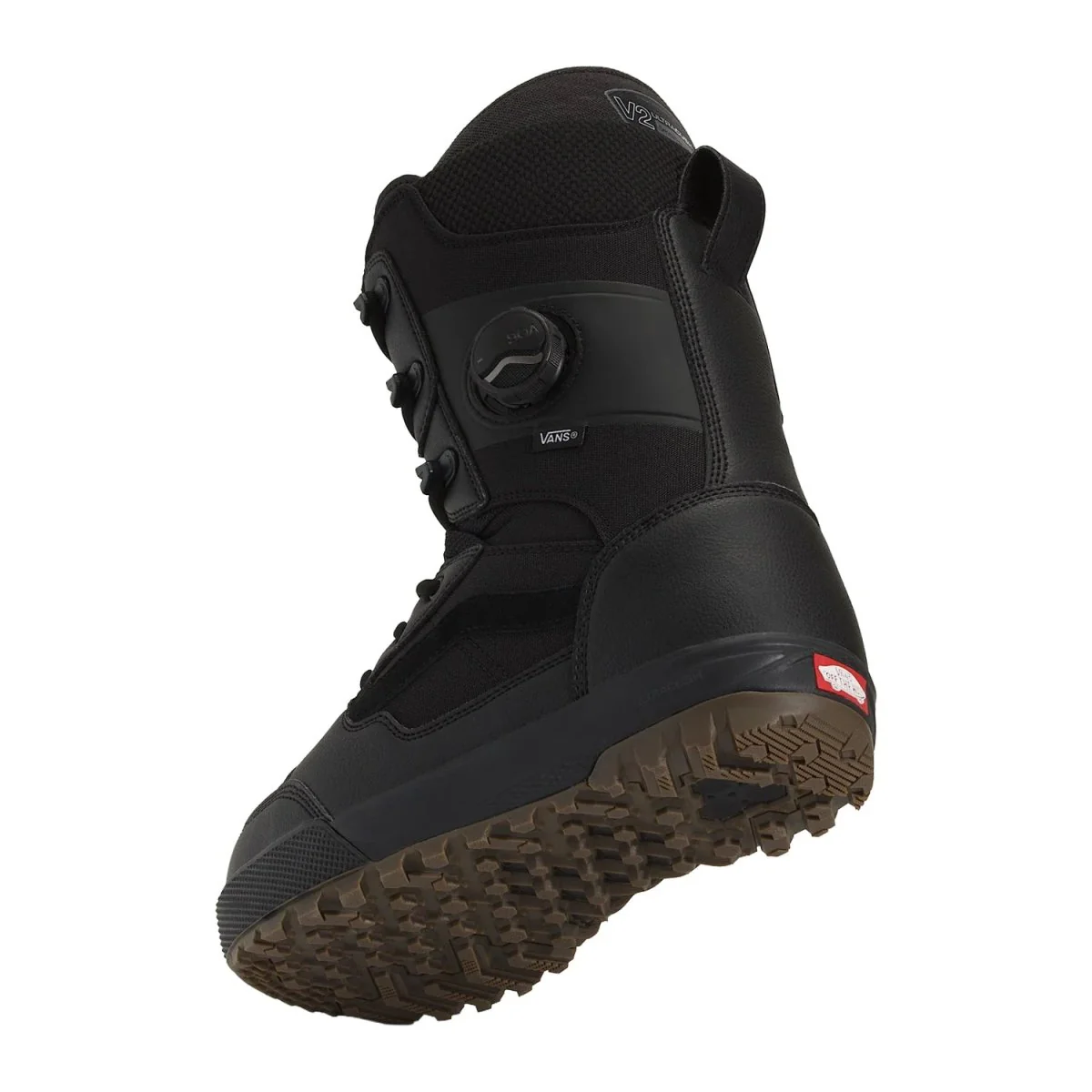 Vans Men's Invado Pro Snowboard Boots 2026 Black/Gum - Image 2