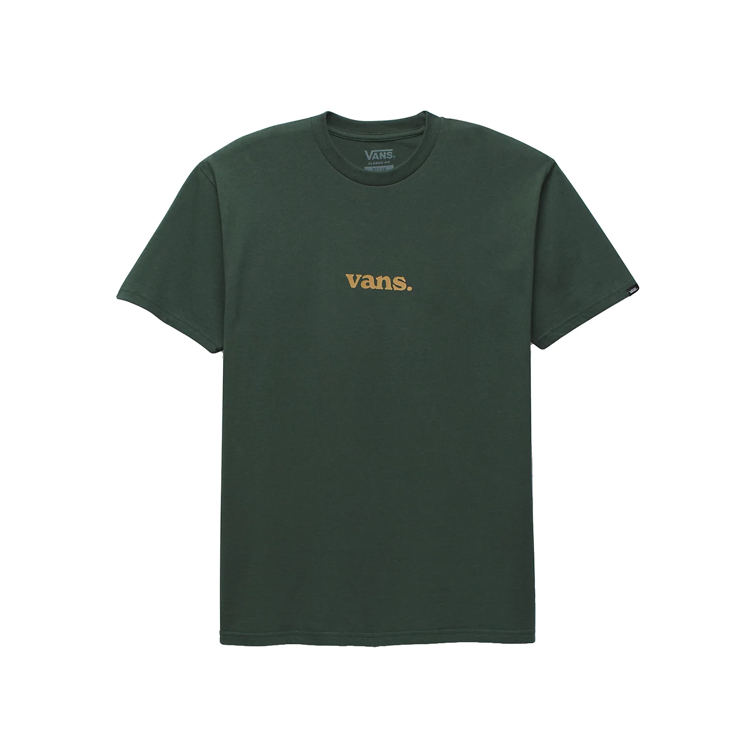 Vans Men's Lower Corecase S/S Tee Deep Forest-Wood Thrush - Image 4