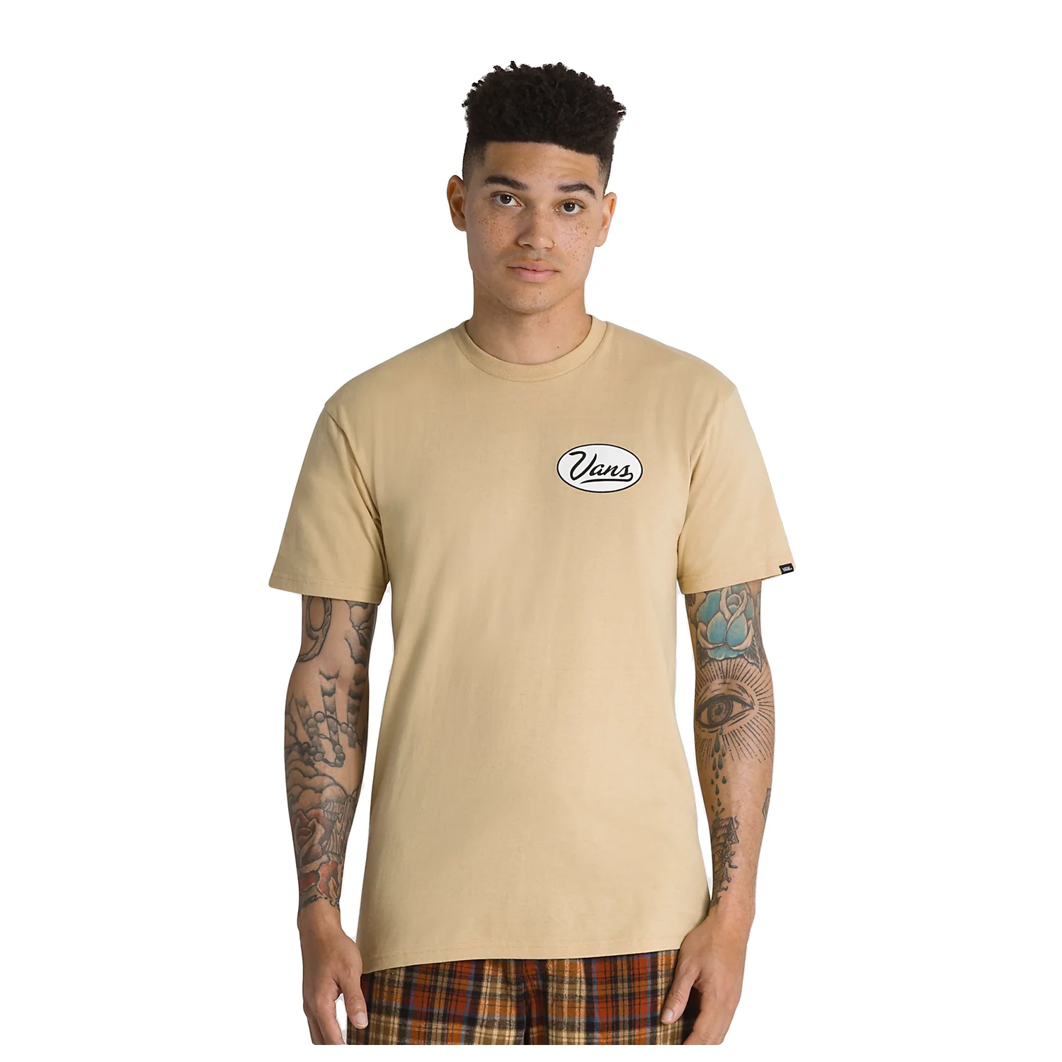 Vans Men's Middle Of Nowhere S/S Tee Taos Taupe - Image 2