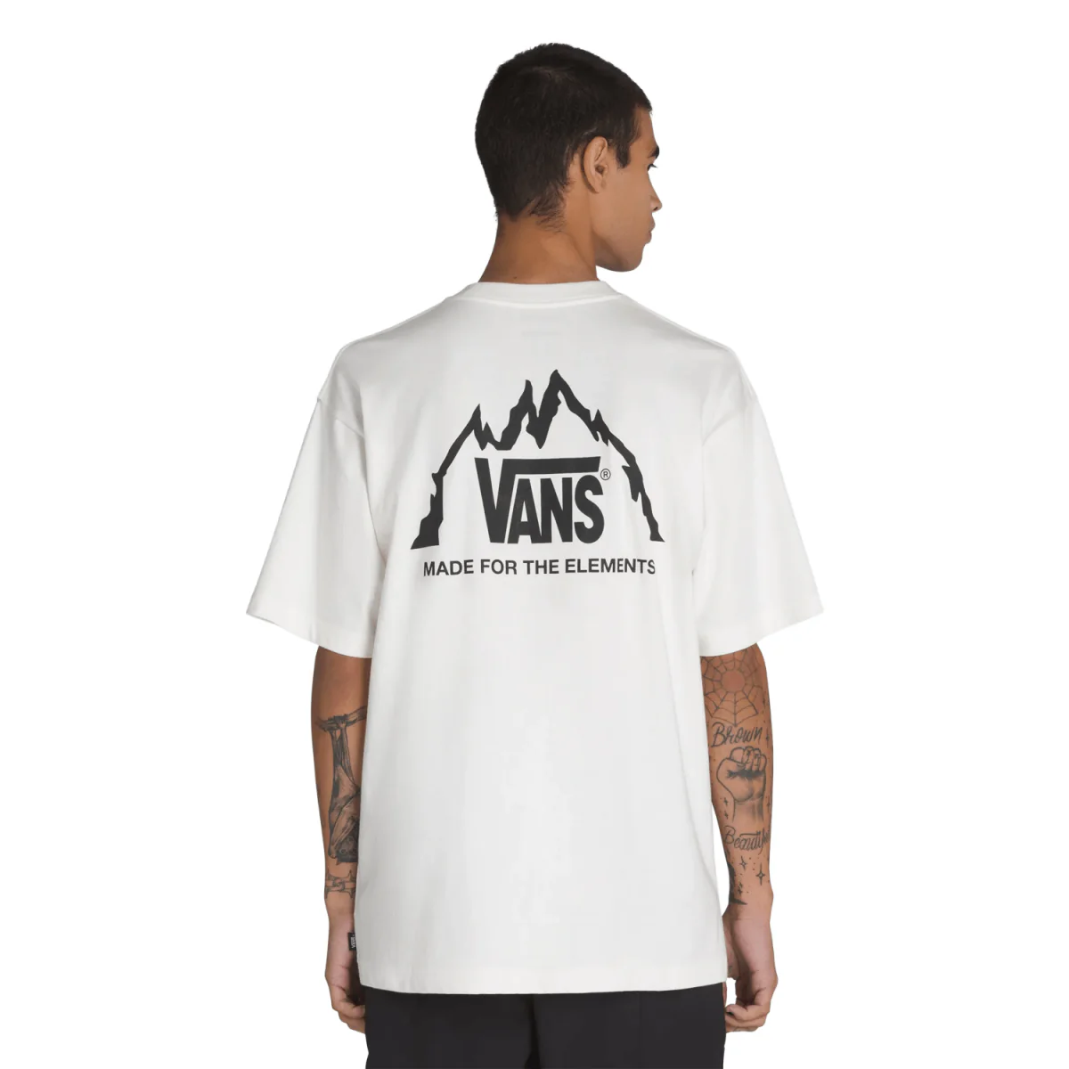 Vans Men's MTE Crestline S/S T-Shirt Egret - Image 2