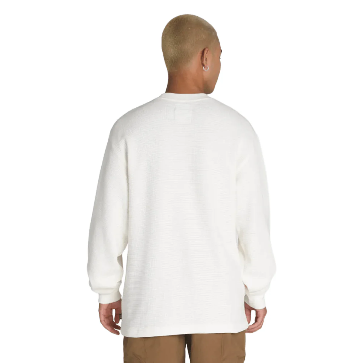 Vans Men's MTE Navigate L/S Thermal Top Egret - Image 2