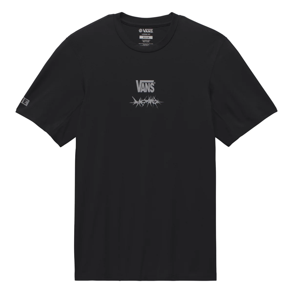 Vans Men's MTE Outline Hybrid T-Shirt Black - Image 2