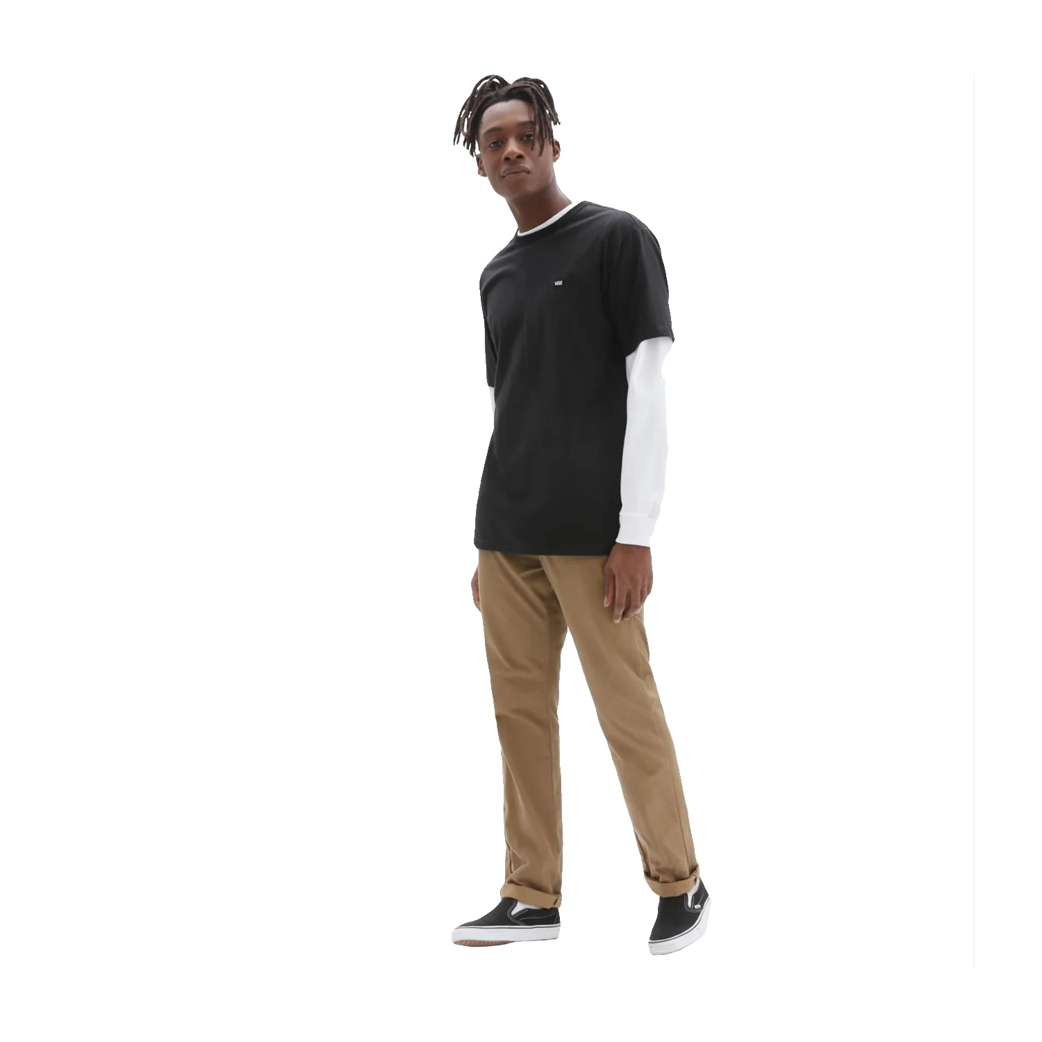 Vans Men's Off The Wall S/S T Shirt Black - Image 2