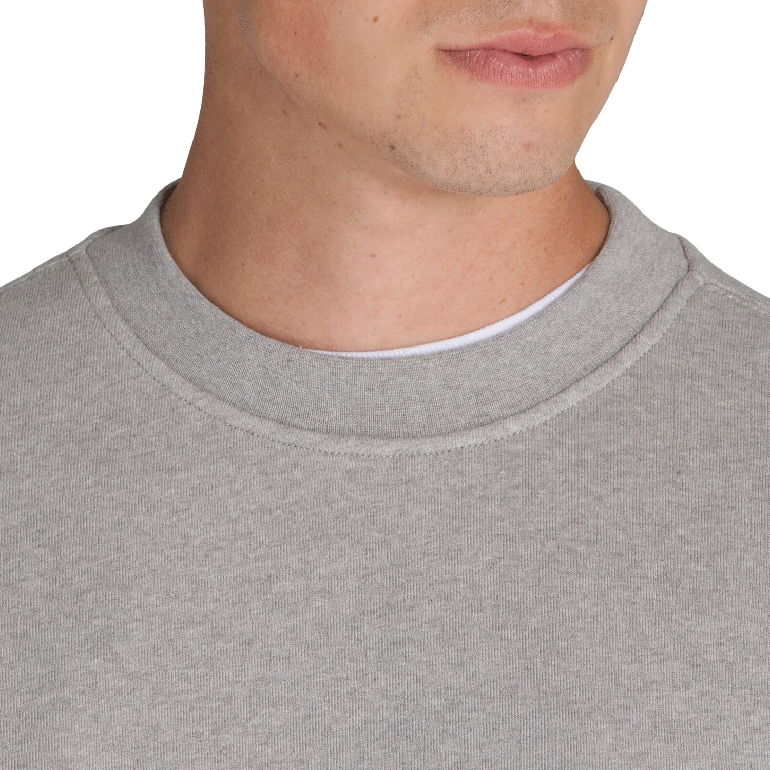 Vans Men's Original Standards Crew Sweater Cement Heather - Image 3