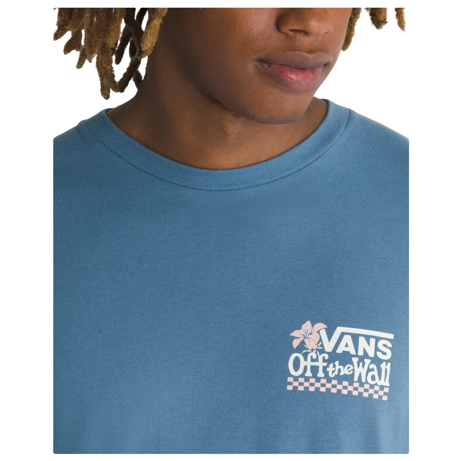 Vans Men's Petal And Pest L/S T Shirt Copen Blue - Image 4