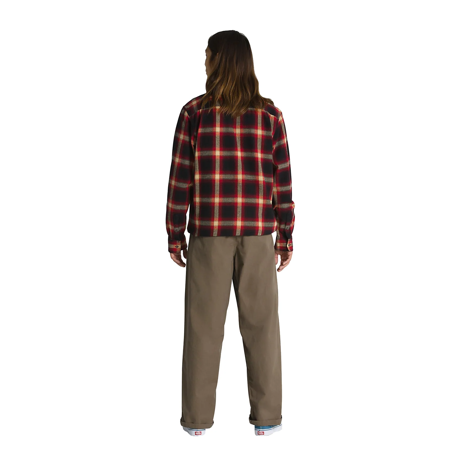 Vans Men's Range Baggy Tapered Elastic Waist Pant Canteen - Image 2