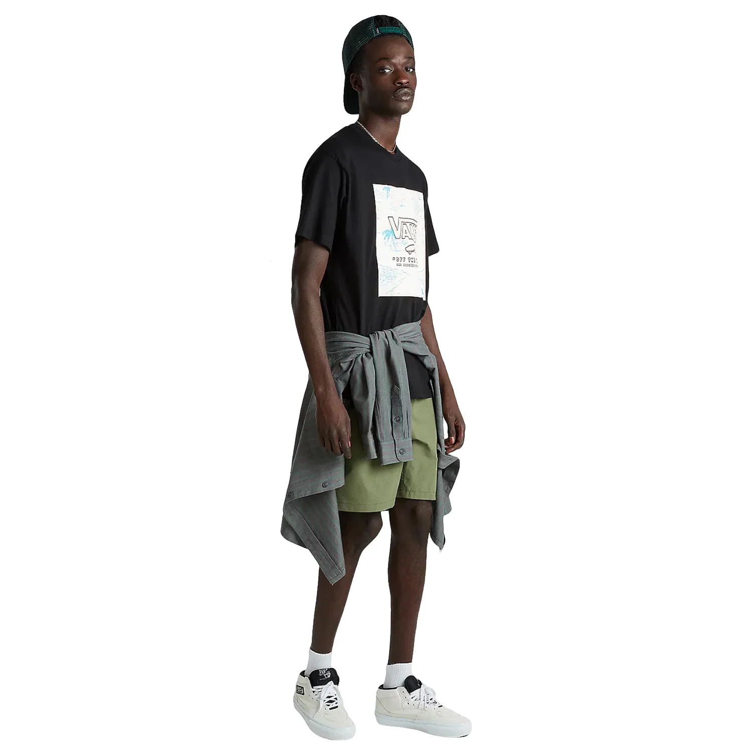Vans Men's Range Relaxed Sport Short Olivine - Image 3