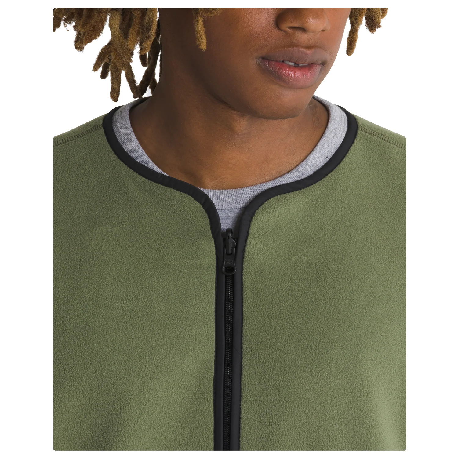 Vans Men's Rosewood Reversible Vest Olivine - Image 4
