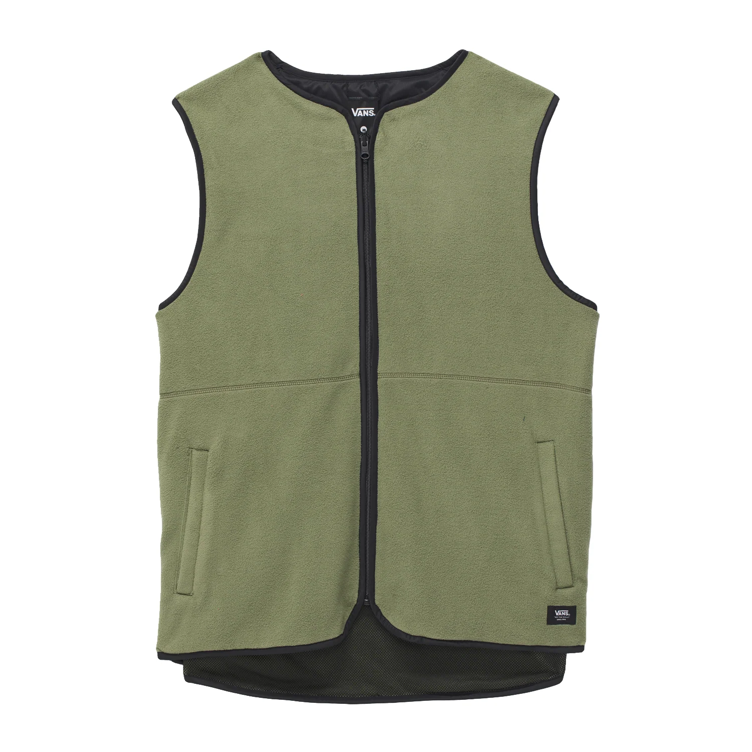 Vans Men's Rosewood Reversible Vest Olivine - Image 5