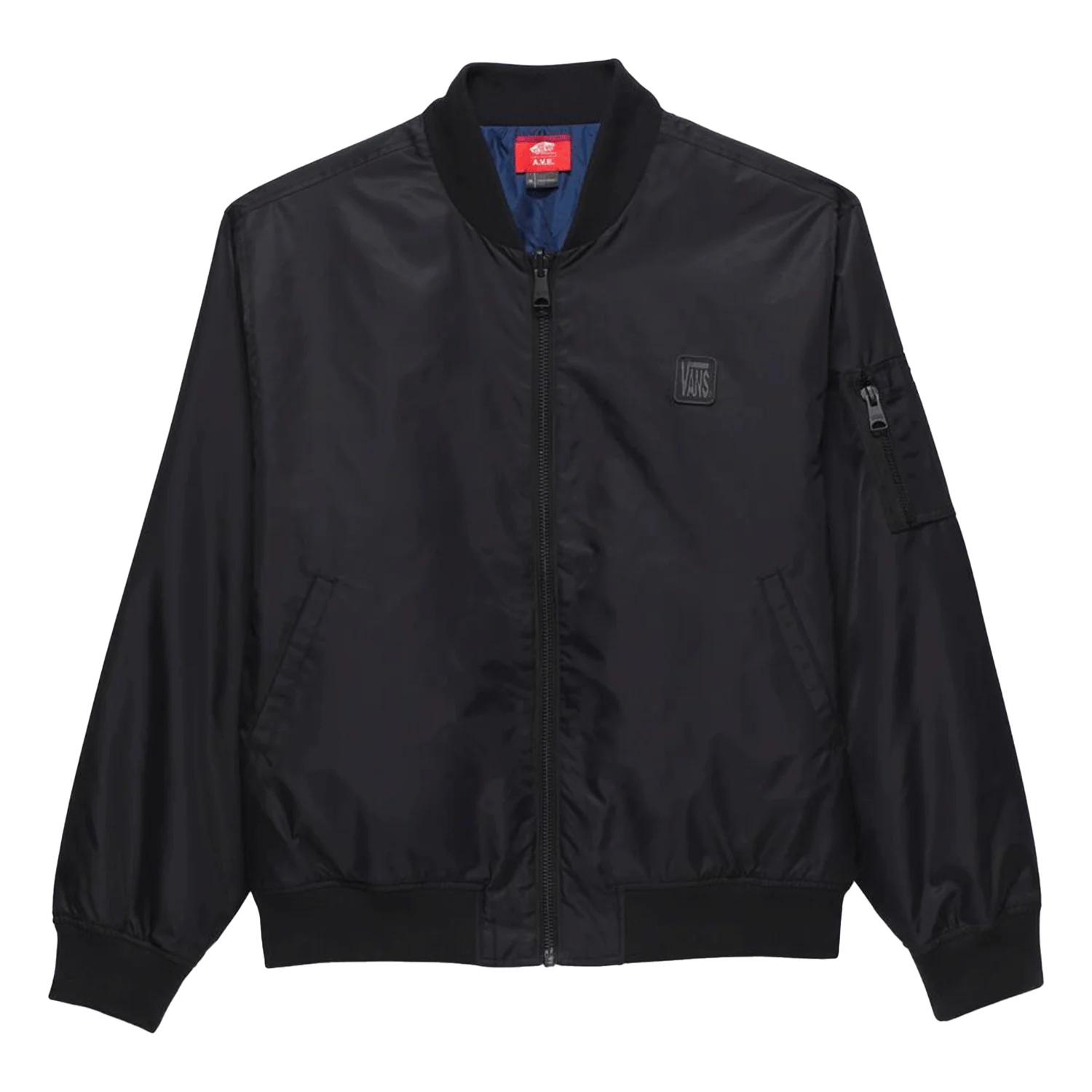 Vans Men's Skate Ave Bomber Jacket Black - Image 4